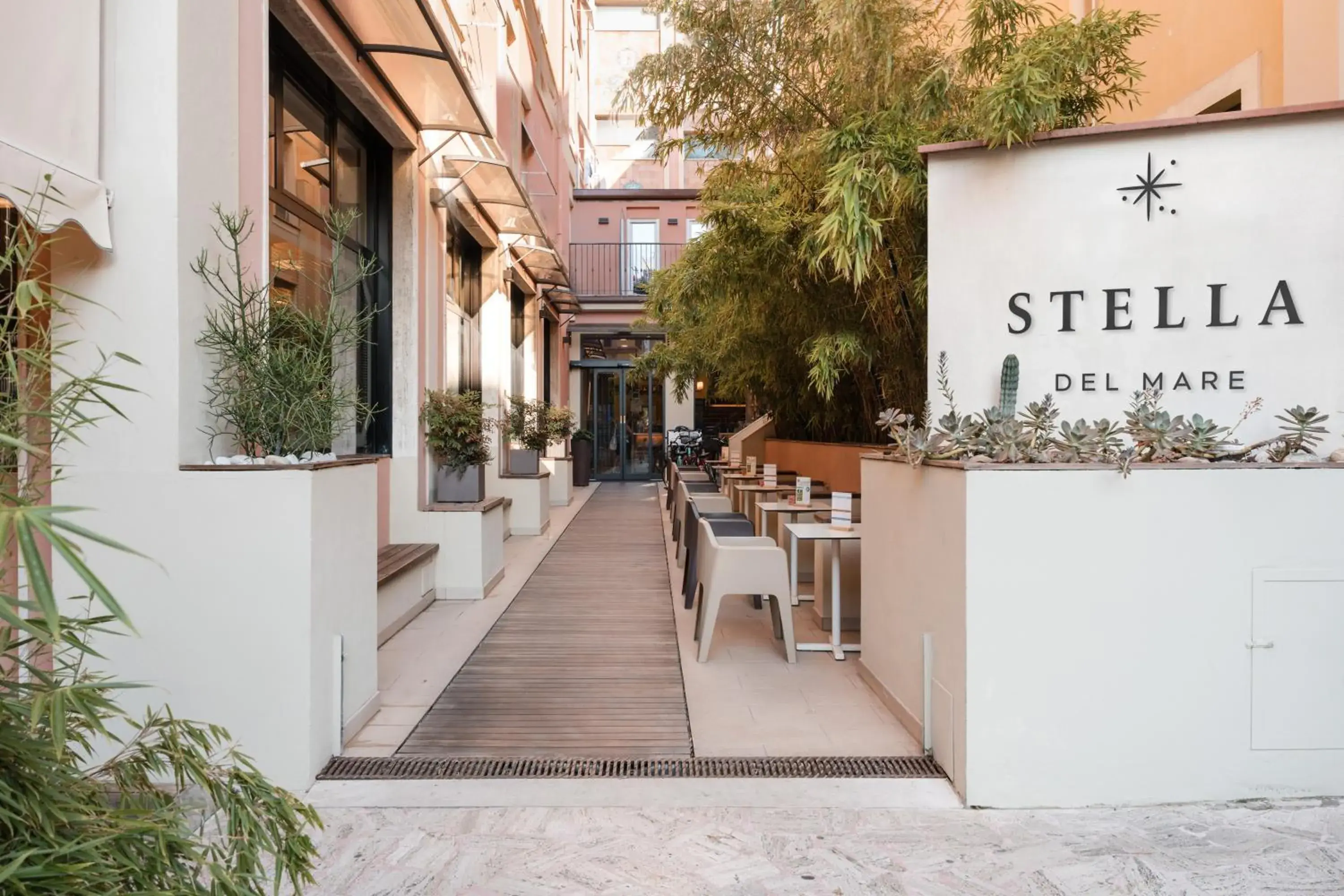 Property building in Hotel Stella Del Mare Property building in Hotel Stella Del Mare