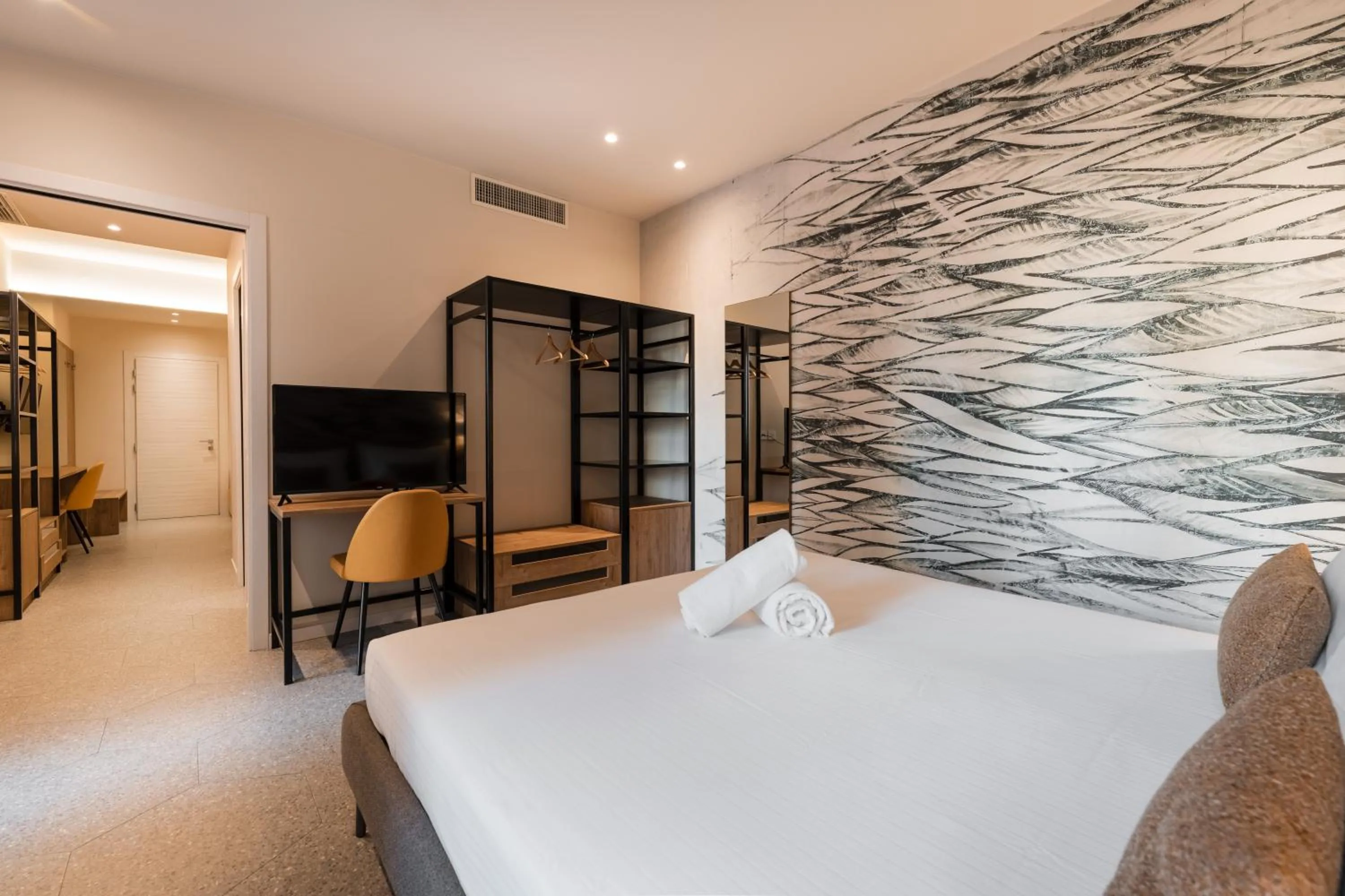 Bedroom, Bed in Hotel Stella Del Mare