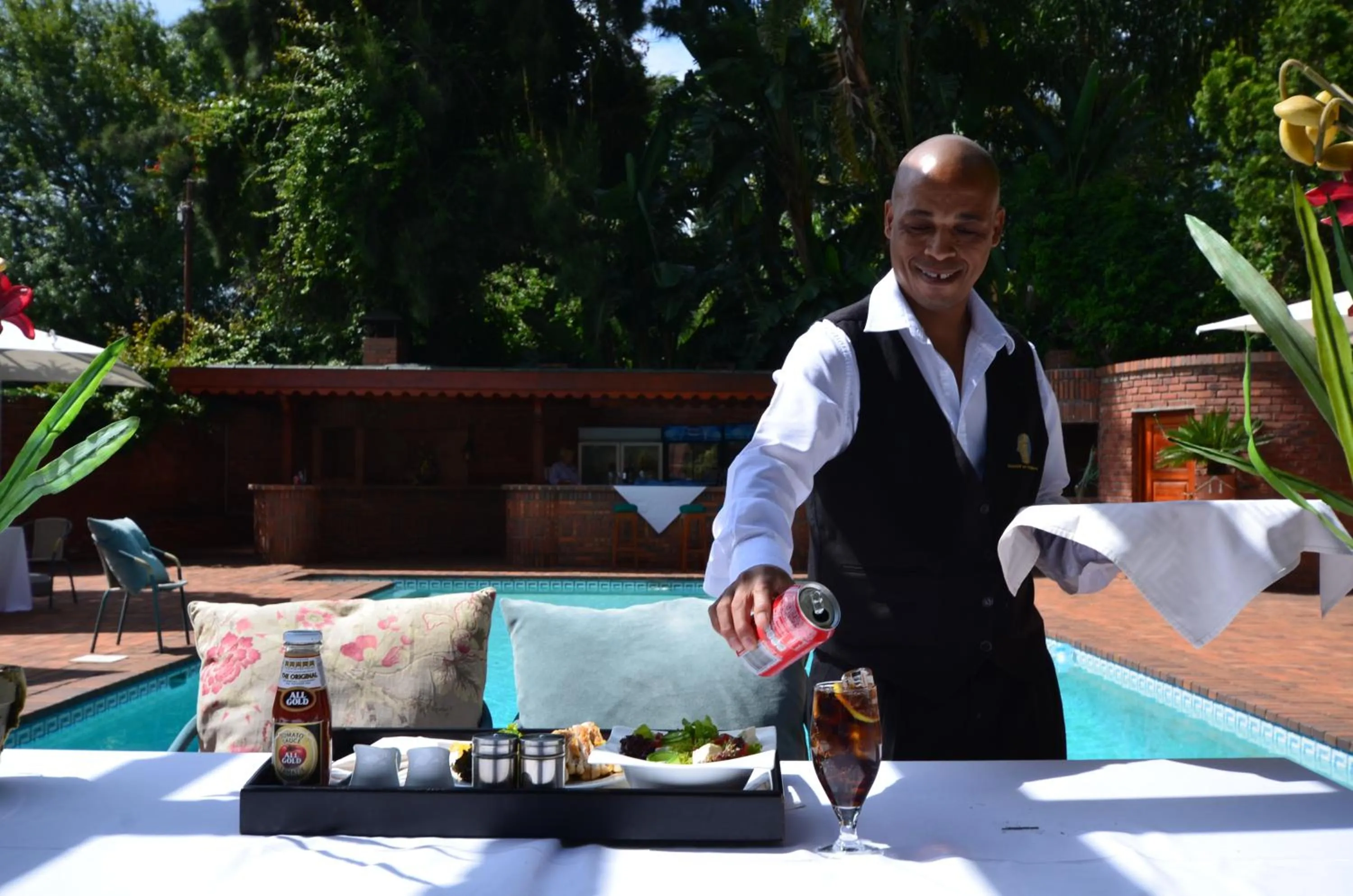 Pool view in Summerview Boutique Hotel & Conference