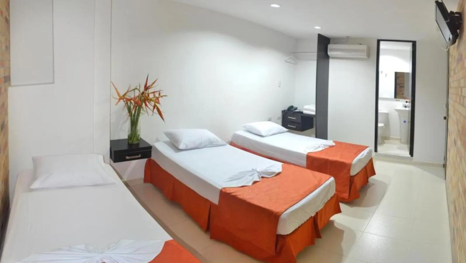 Bed in Hotel San Lorenzo