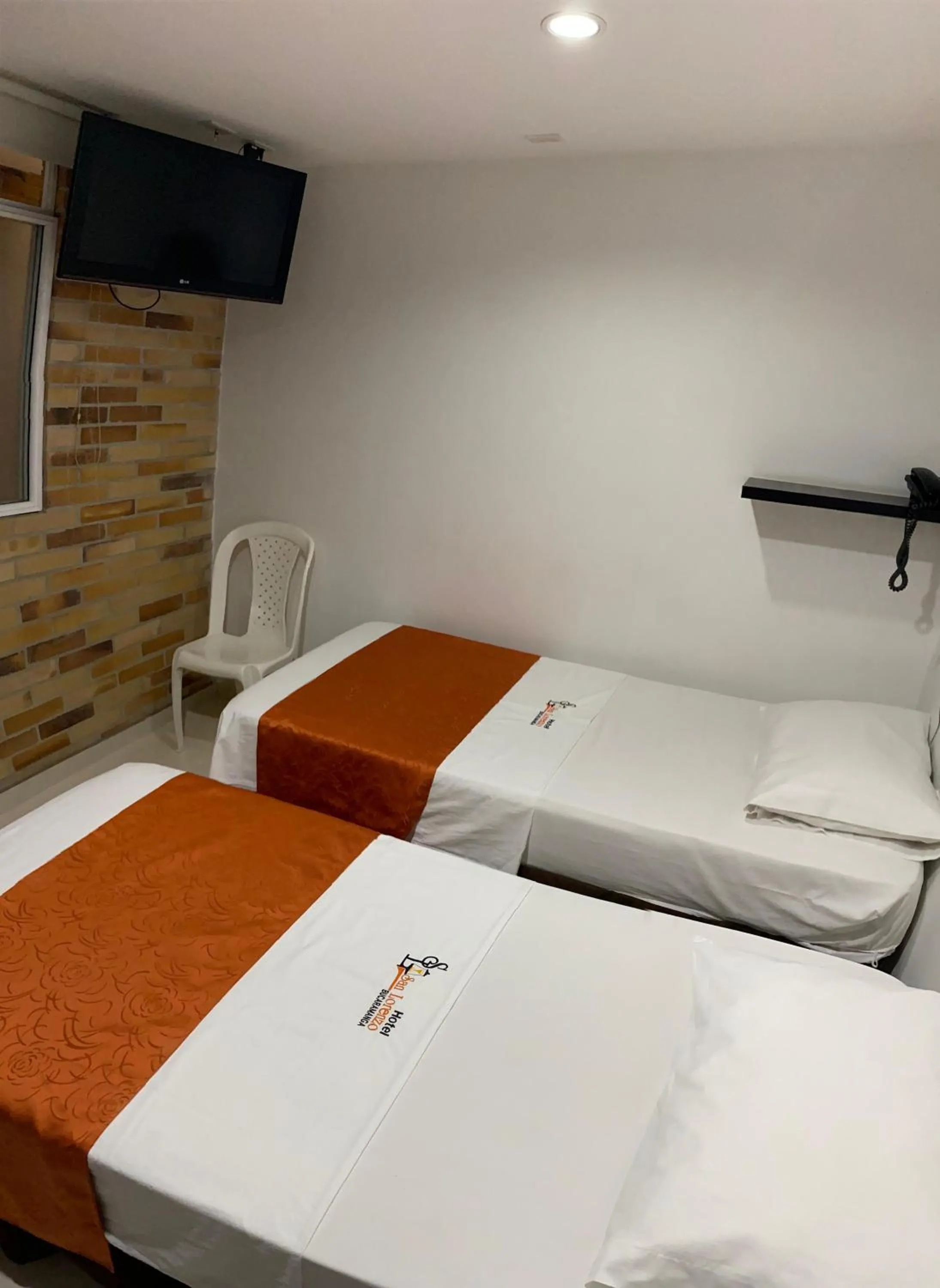 Bed in Hotel San Lorenzo