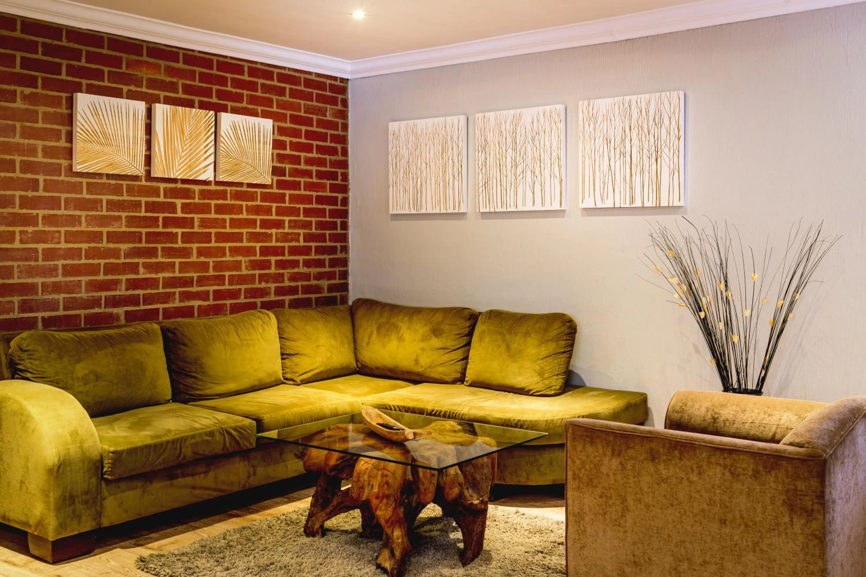 Seating area in Menlyn Boutique Hotel