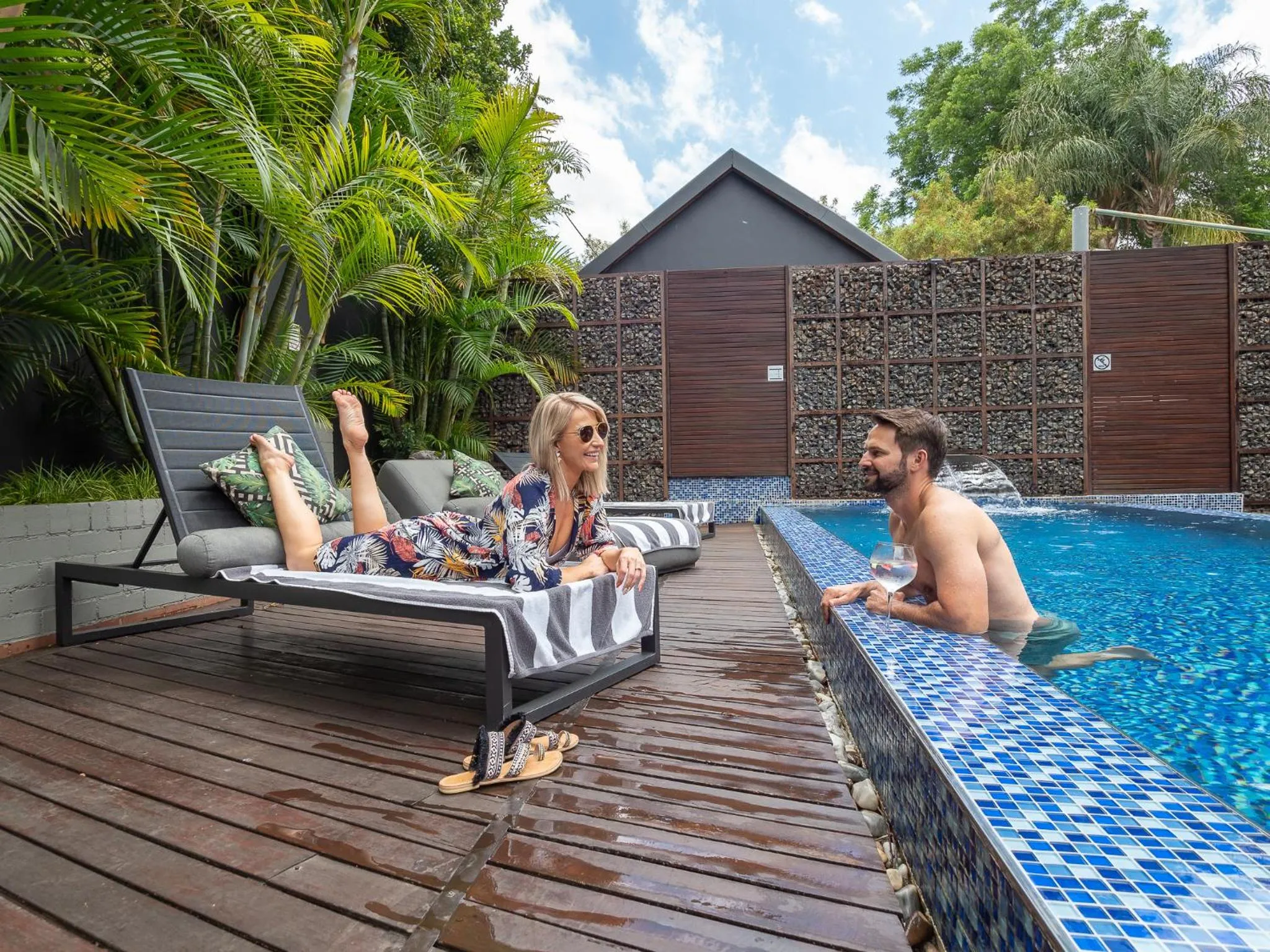 Swimming pool in Menlyn Boutique Hotel