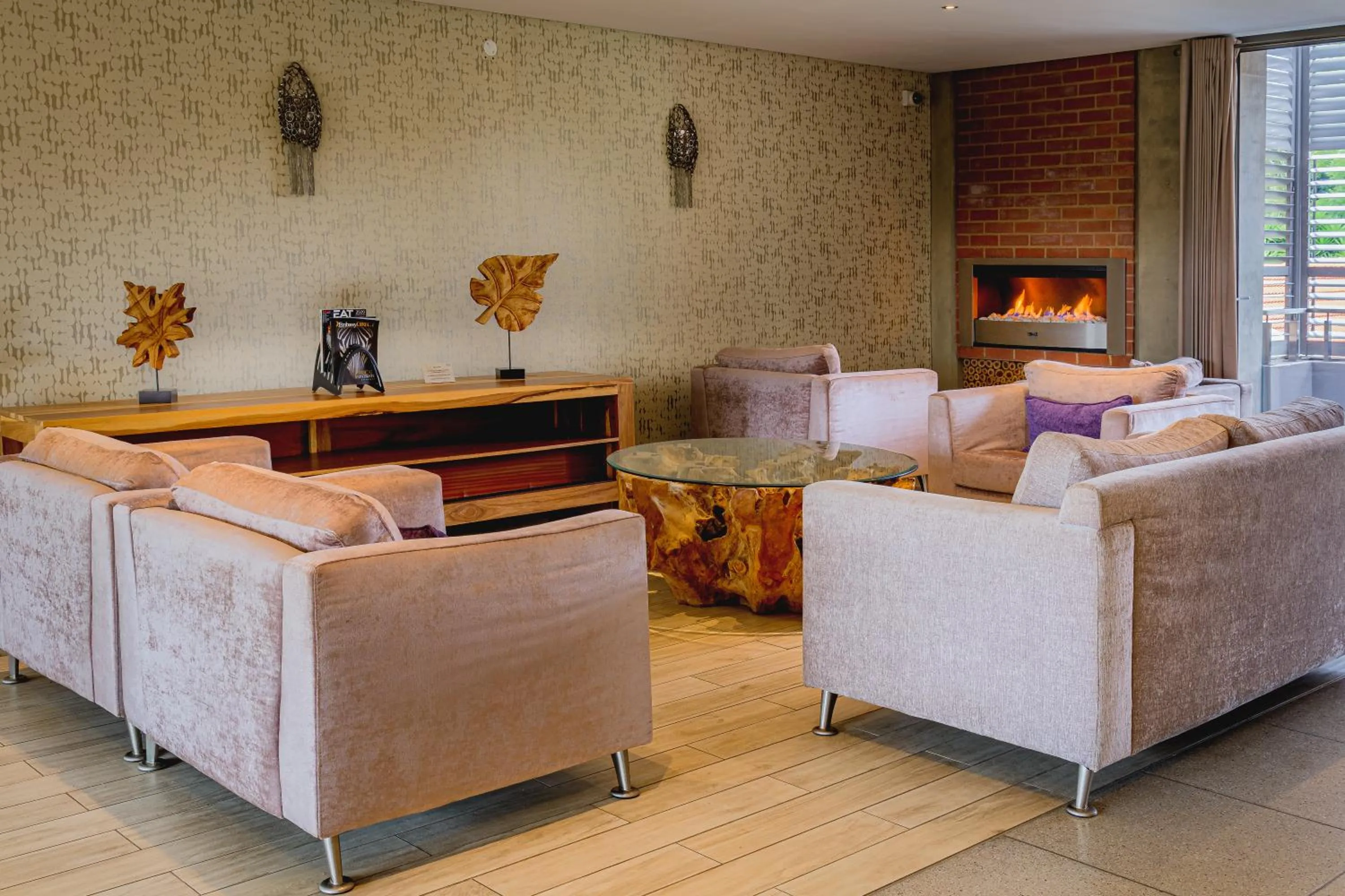 Seating area in Menlyn Boutique Hotel