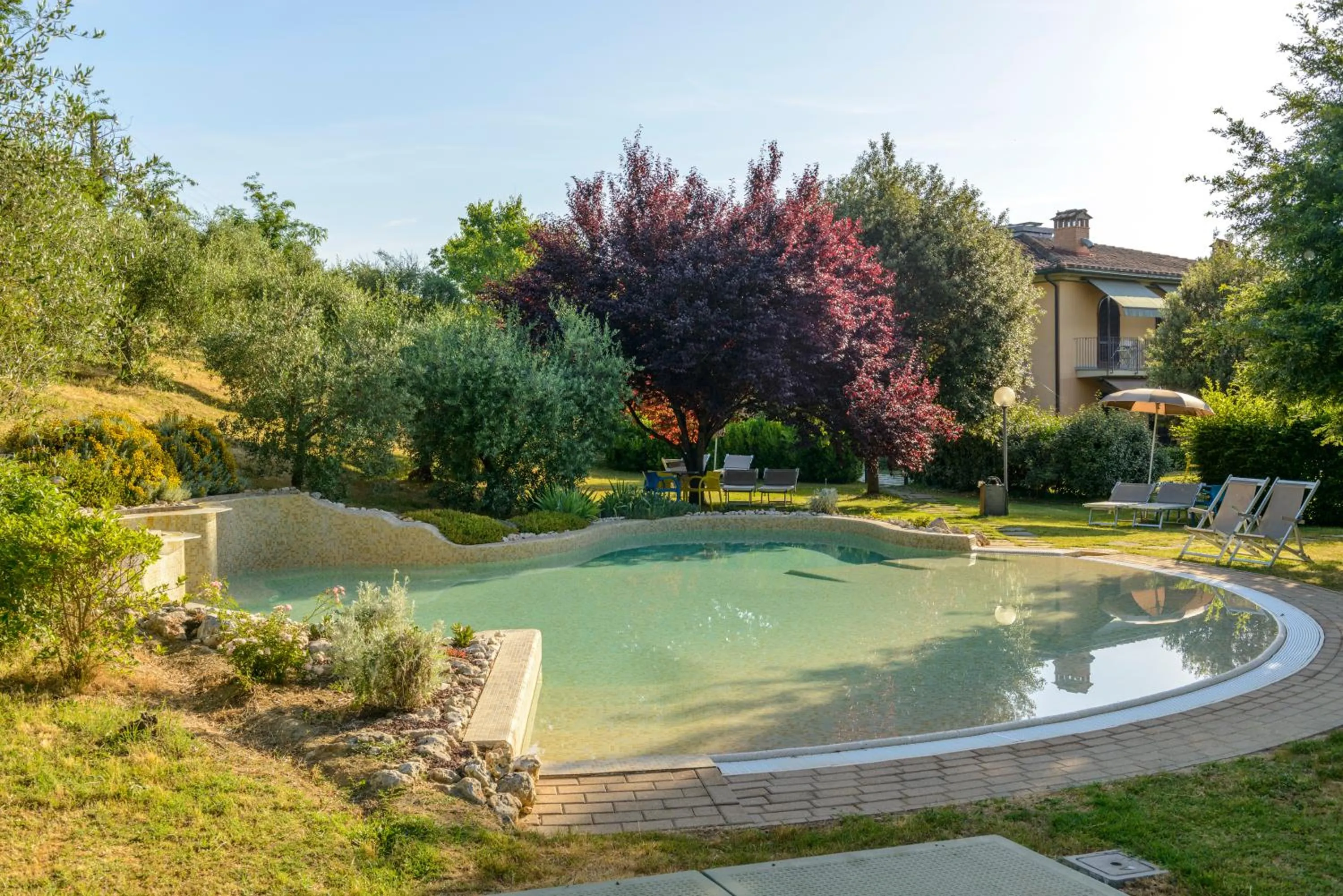 Pool view in Hotel Sovestro