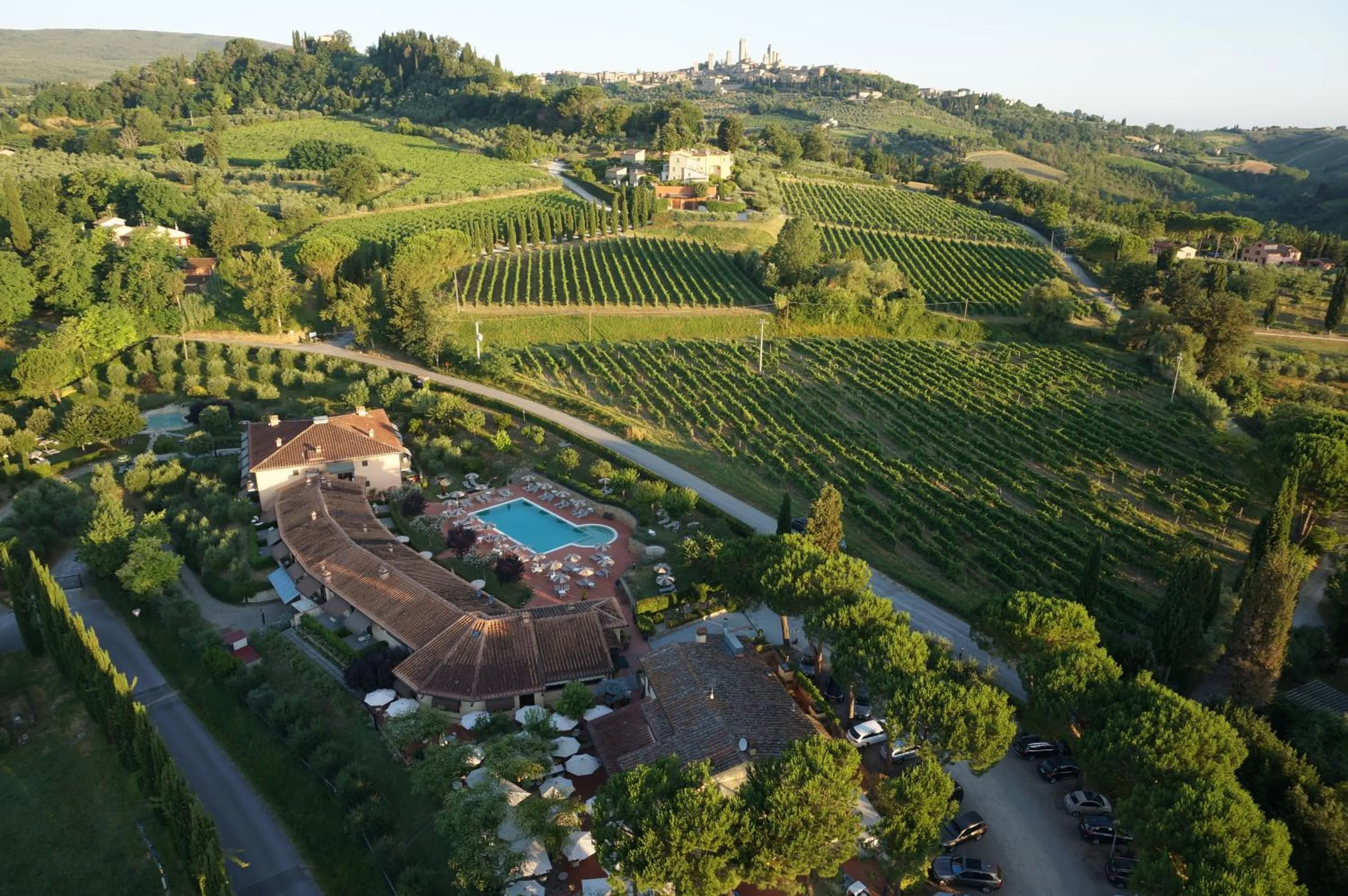 Bird's eye view in Hotel Sovestro