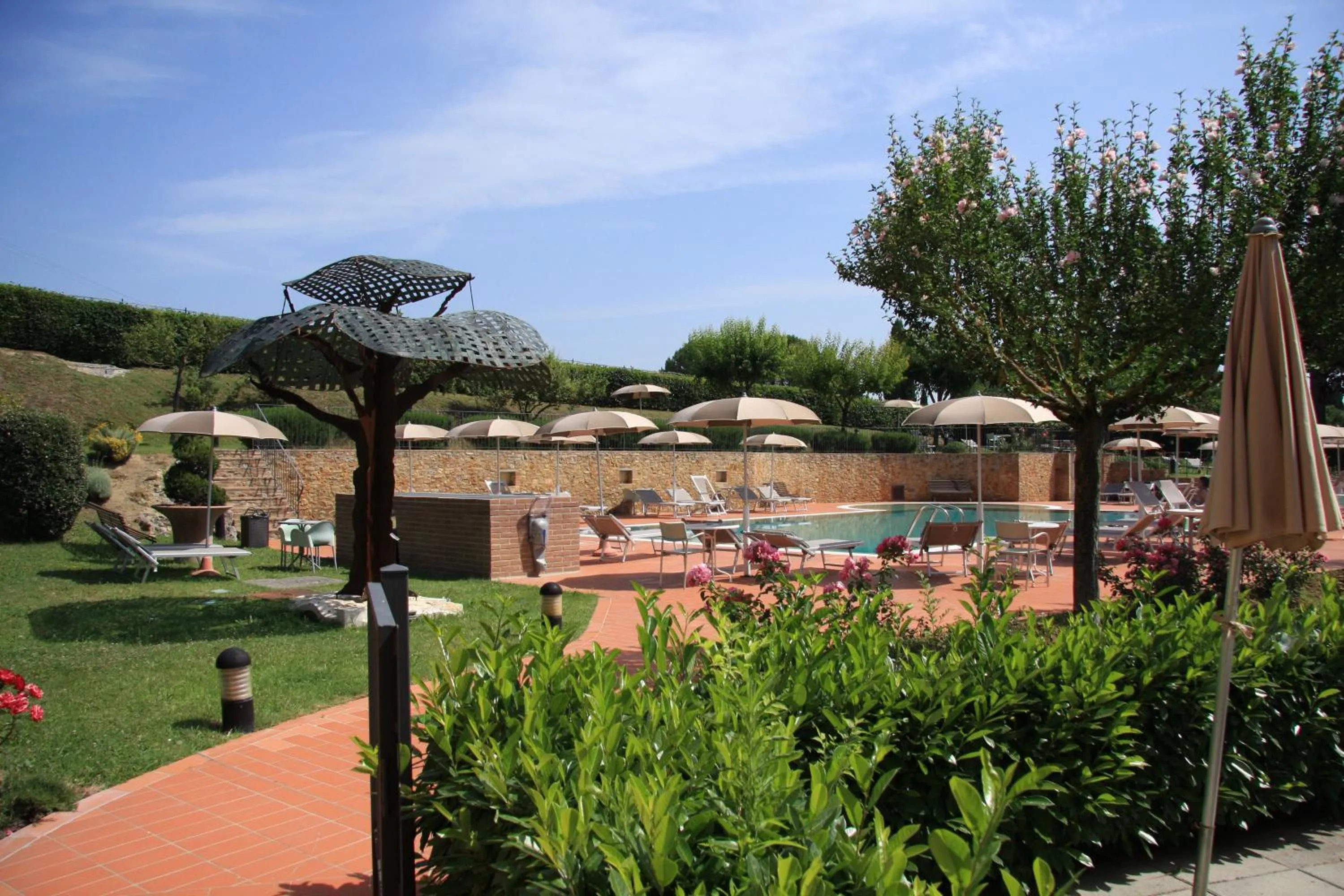 Garden in Hotel Sovestro