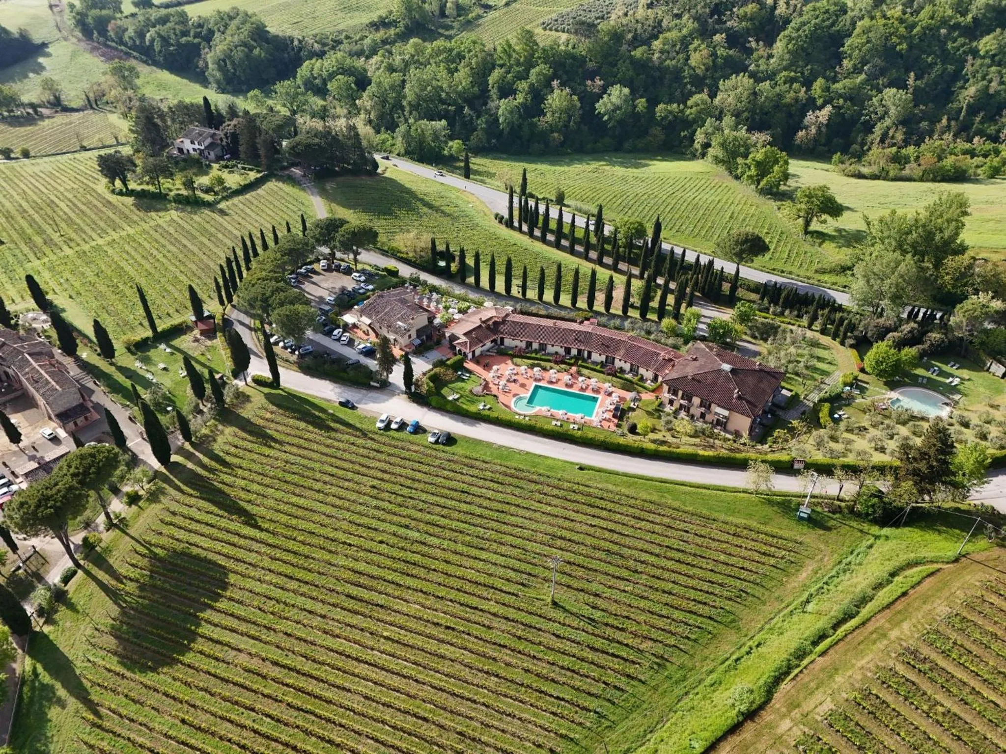 Bird's eye view in Hotel Sovestro