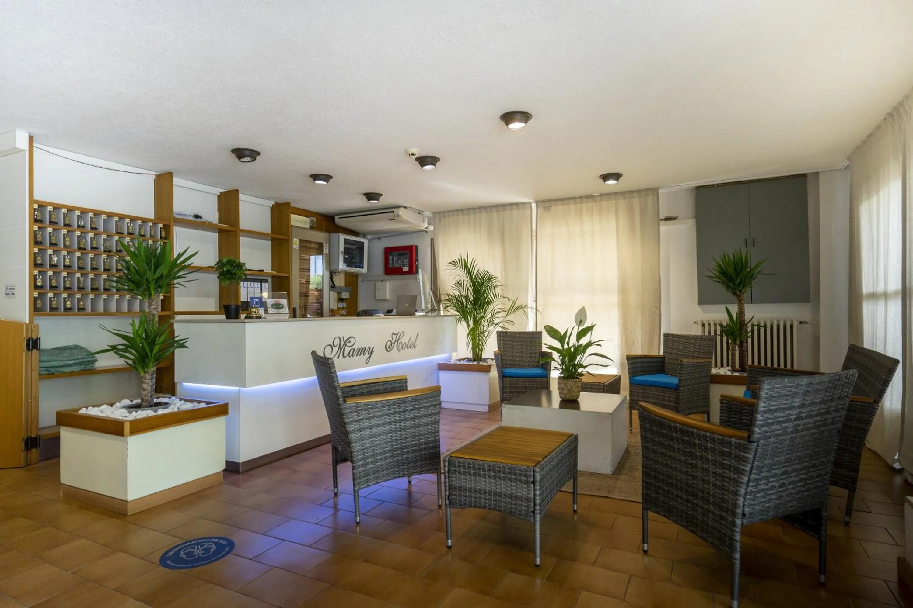 Lobby or reception in Hotel Mamy