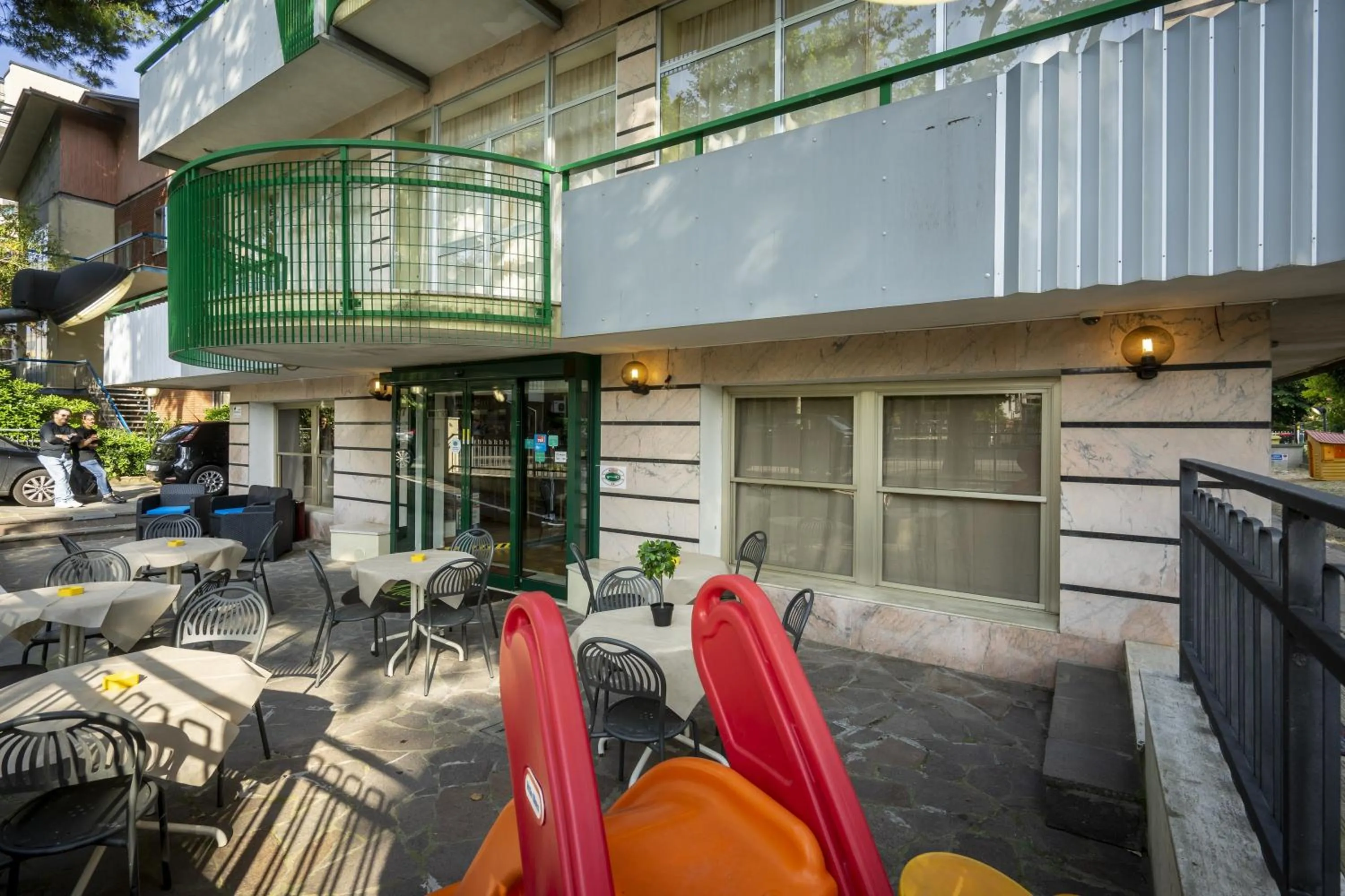 Facade/entrance in Hotel Mamy