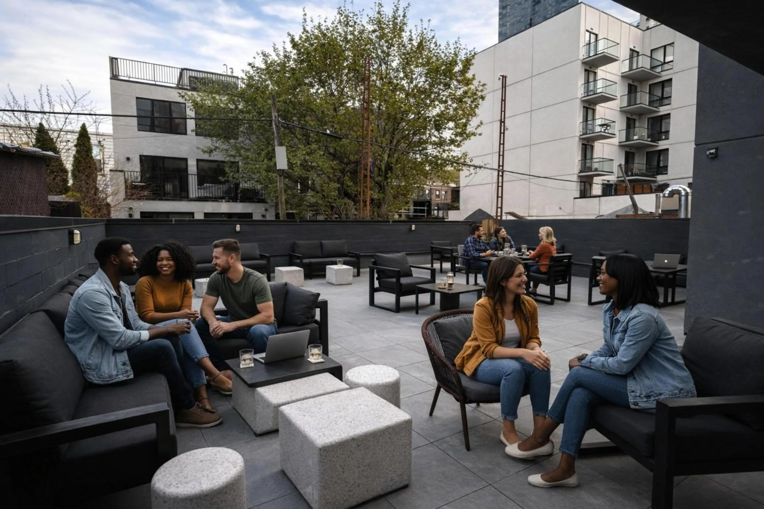 Area and facilities in Dutch Hotel Long Island City New York , Belvilla District 6 Formerly Sonder