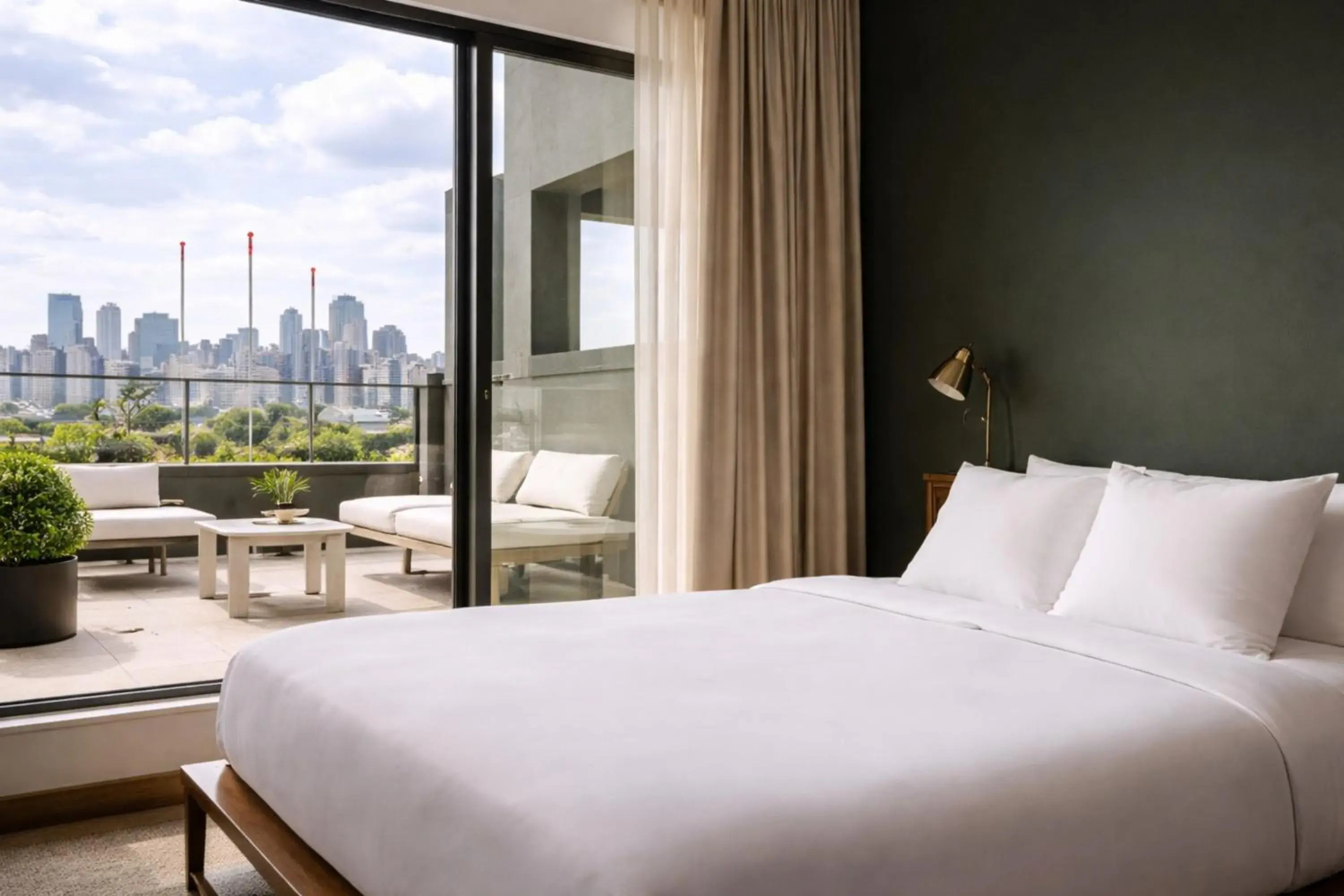 Guest Room, 1 Queen Bed Accessible, Roll-In Shower in Dutch Hotel Long Island City New York , Belvilla District 6 Formerly Sonder Guest Room, 1 Queen Bed Accessible, Roll-In Shower in Dutch Hotel Long Island City New York , Belvilla District 6 Formerly Sonder