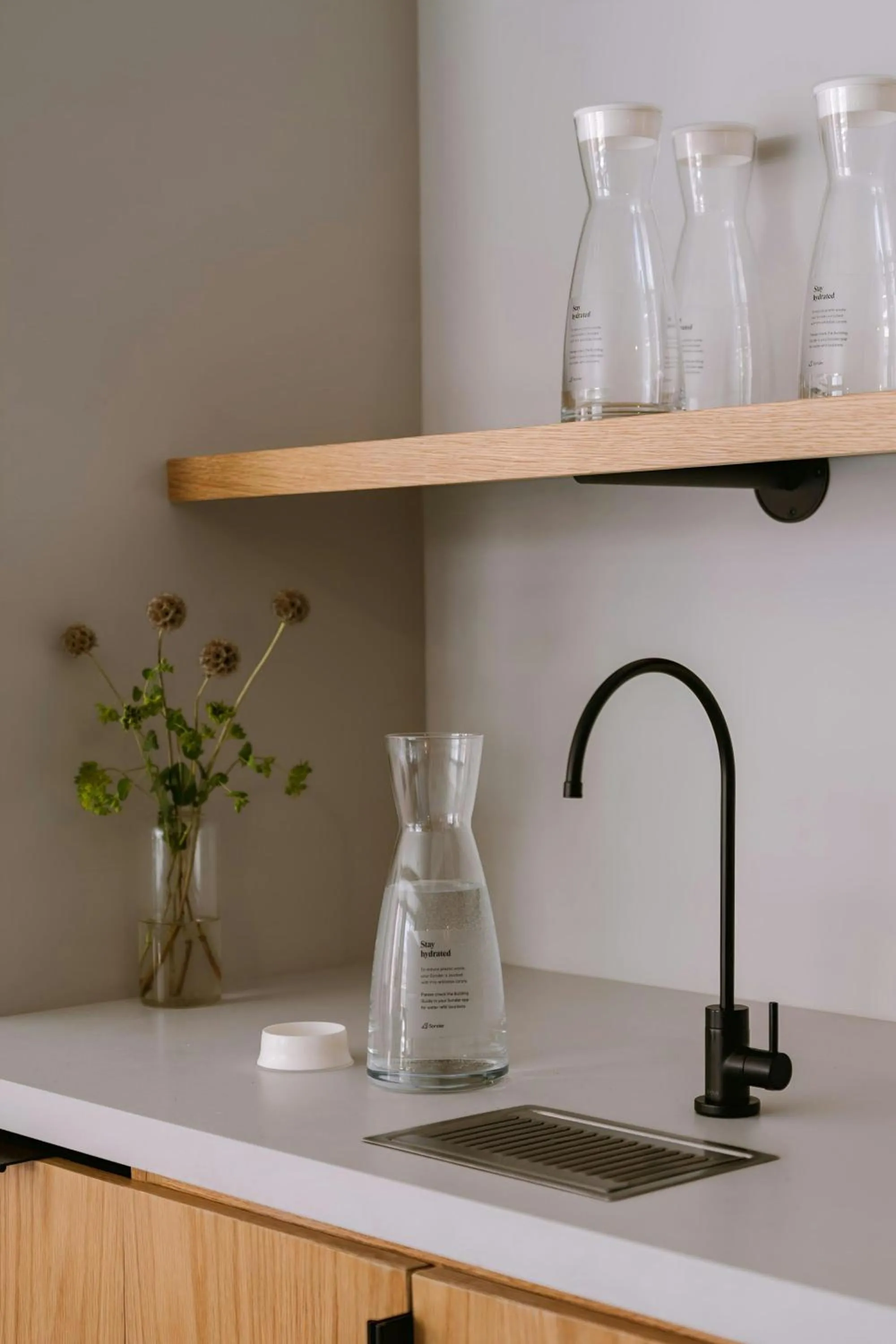 Kitchen or kitchenette in The Dutch Hotel Long Island City, Sonder by Marriott Bonvoy