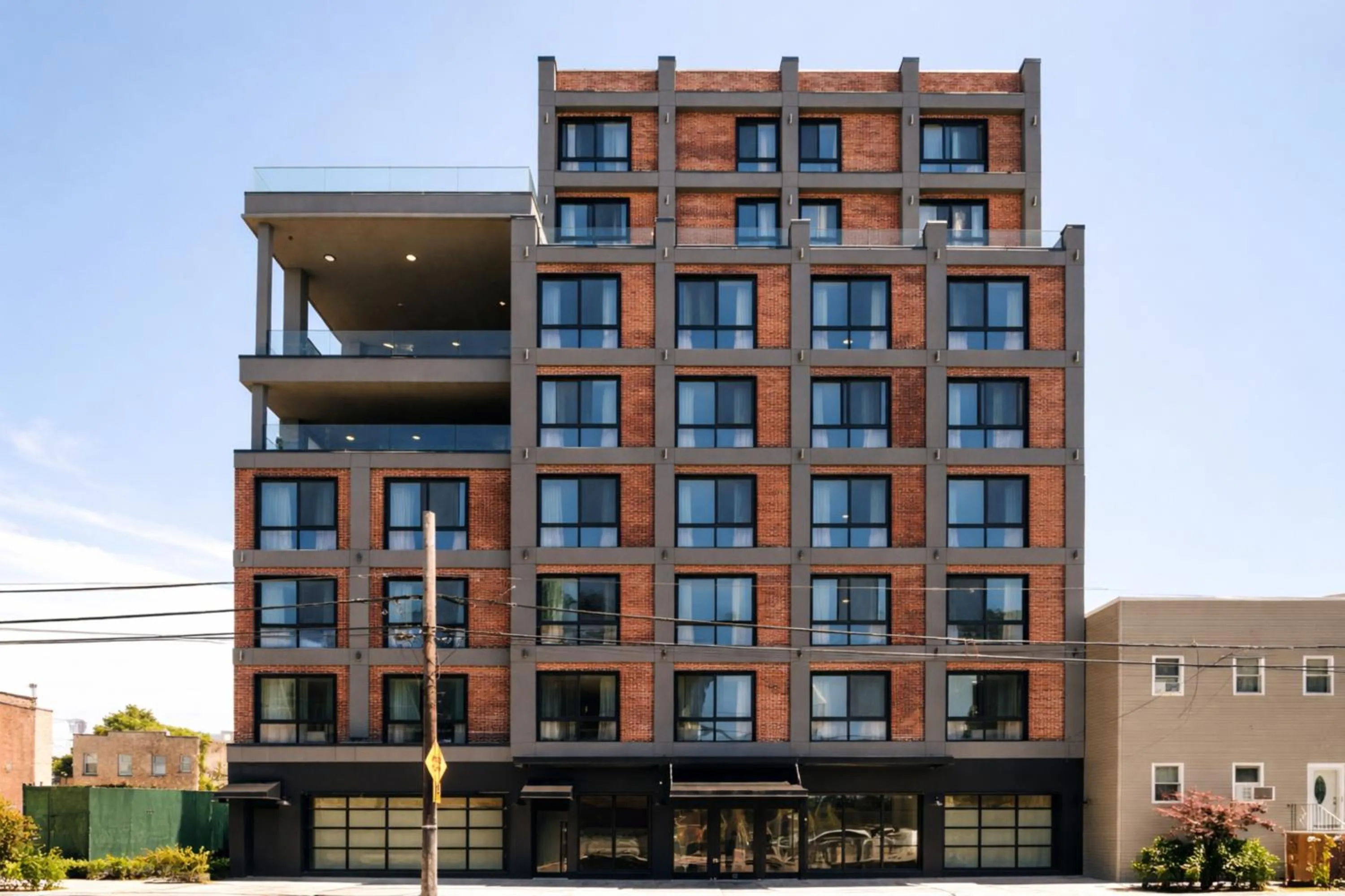Facade/entrance in Dutch Hotel Long Island City New York , Belvilla District 6 Formerly Sonder