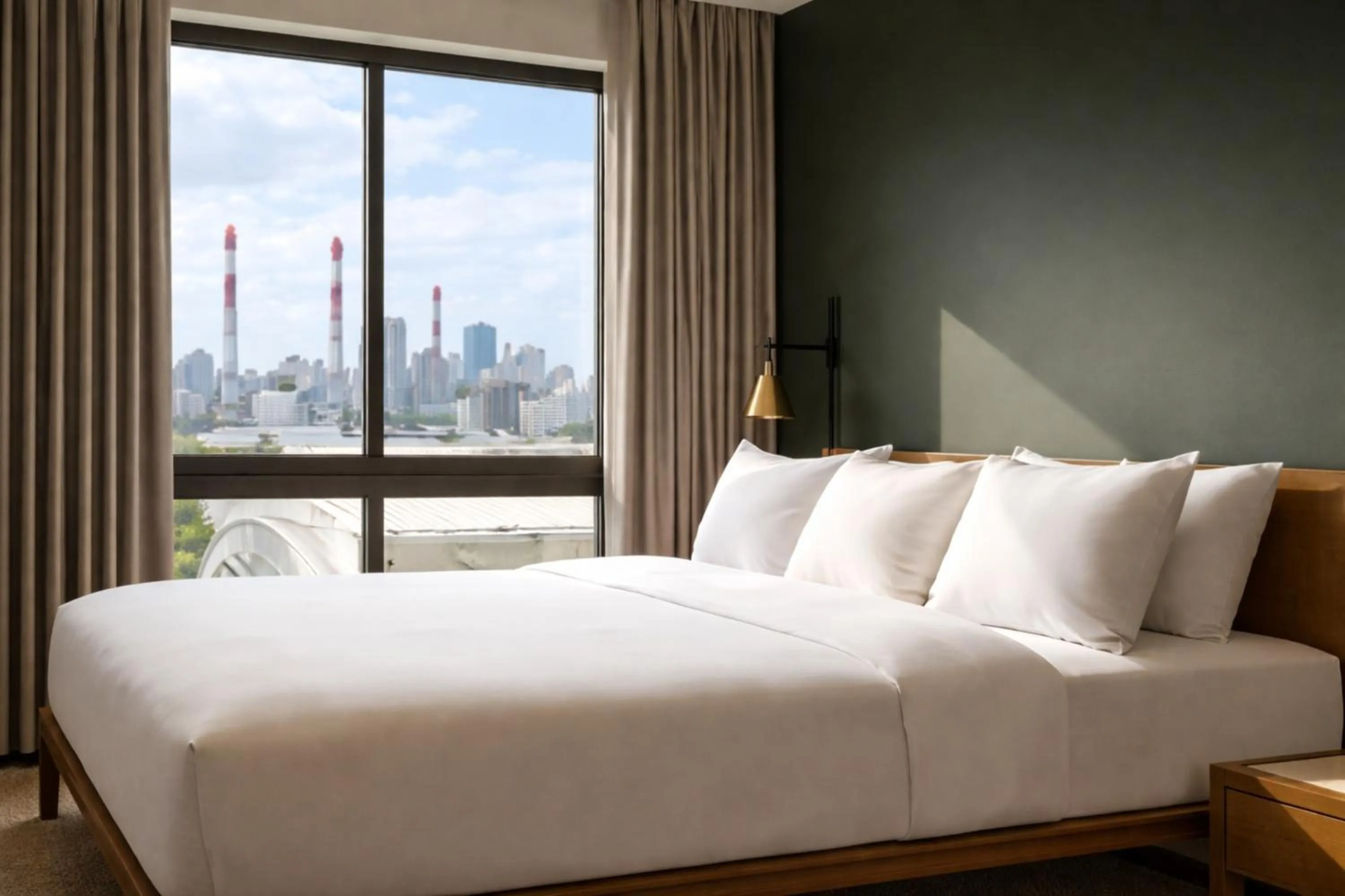 Bedroom, Bed in Dutch Hotel Long Island City New York , Belvilla District 6 Formerly Sonder