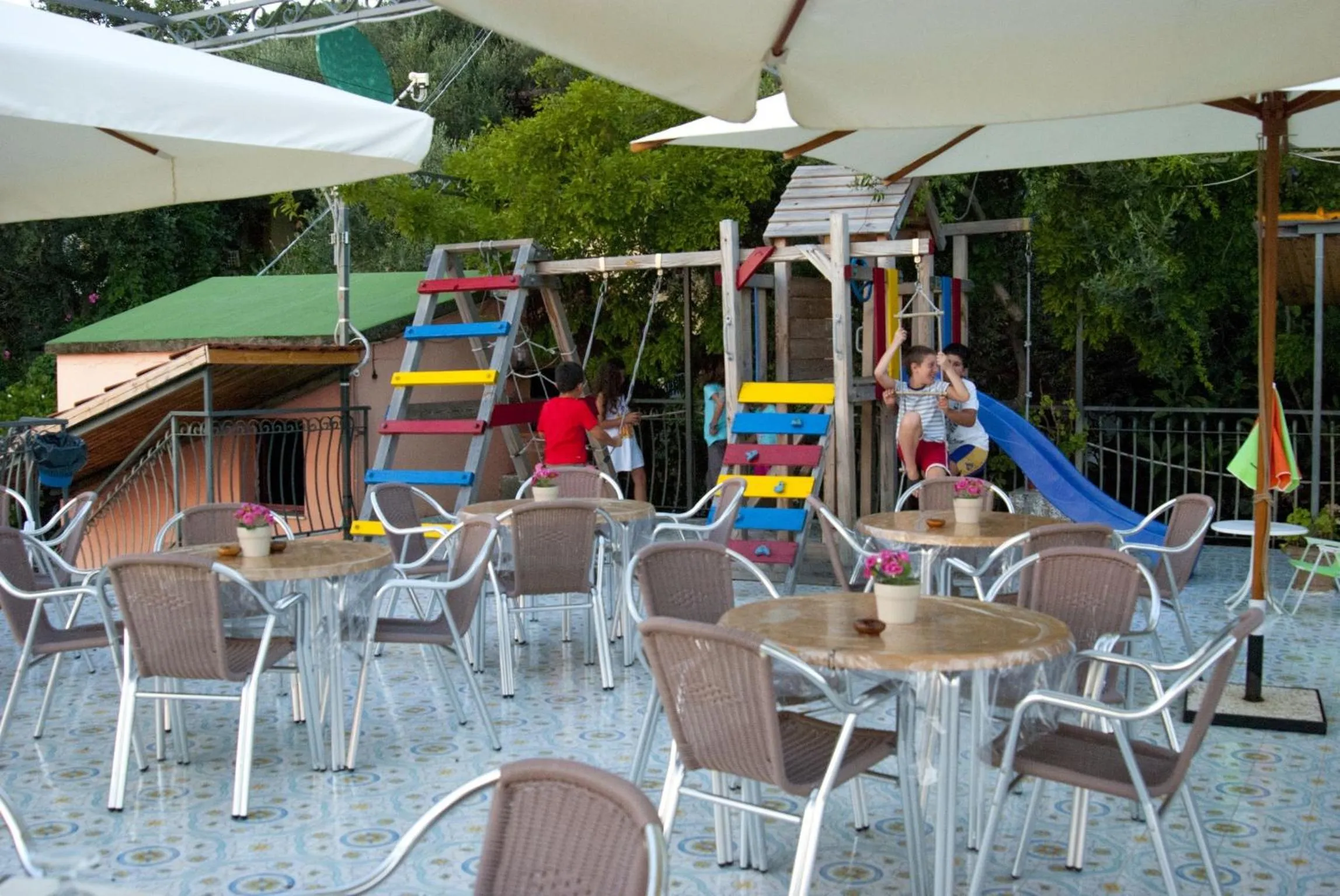 Decorative detail in Baia Serena