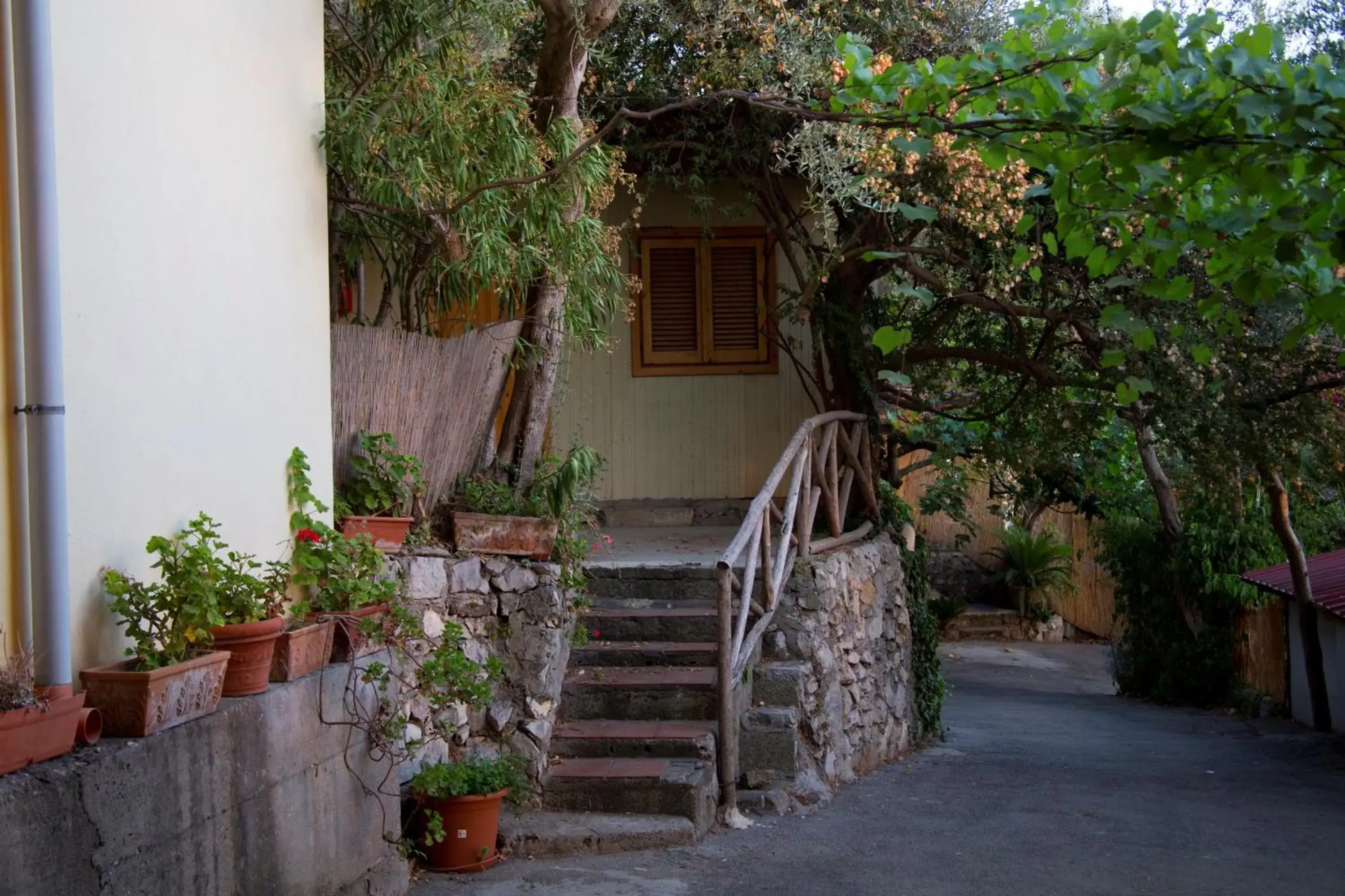 Facade/entrance in Baia Serena Facade/entrance in Baia Serena