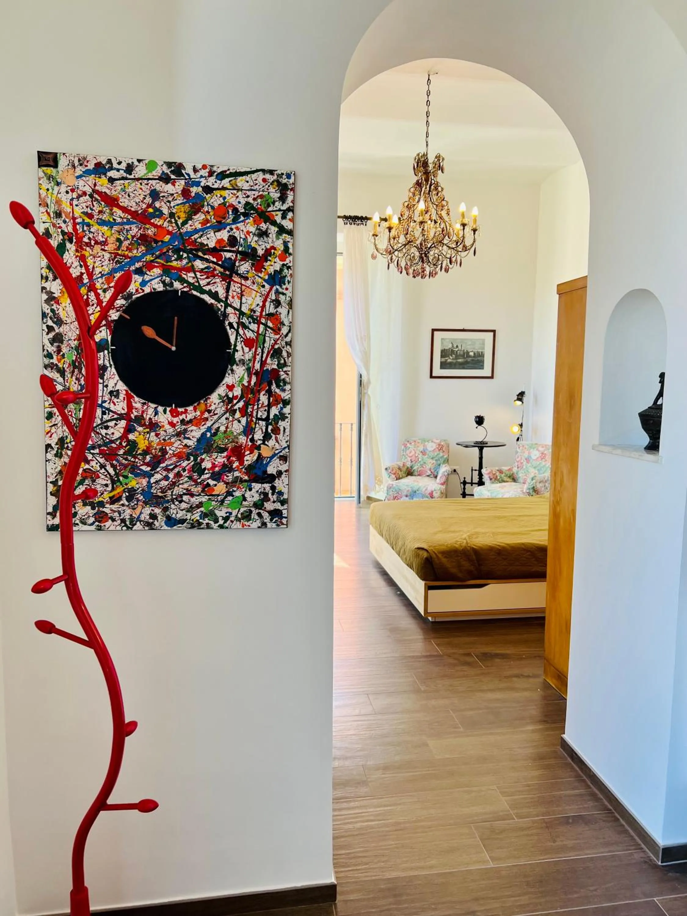 Bedroom, Bed in B&B letterario Palazzo Pistocchi