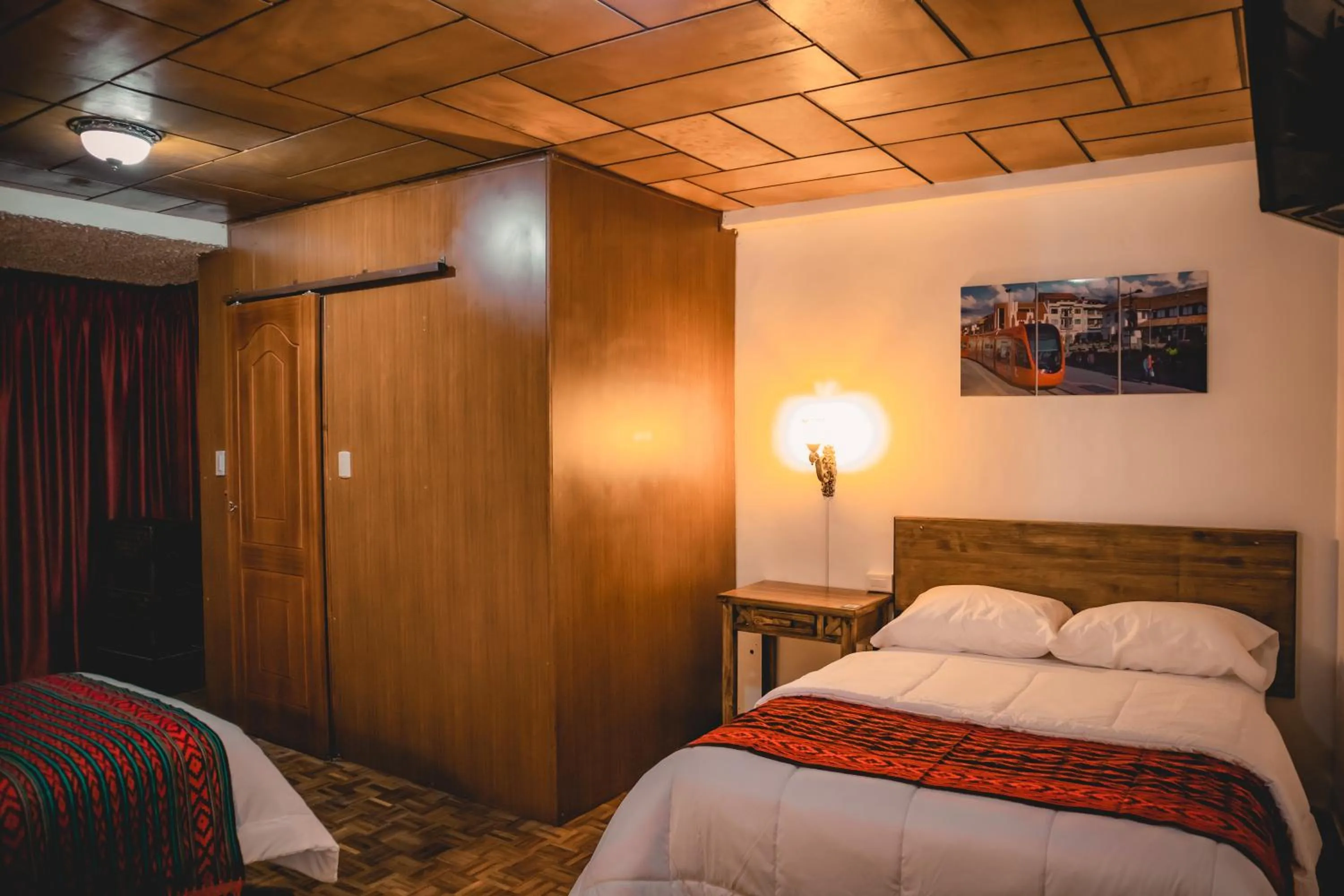 Bed in Hotel El Morlaco