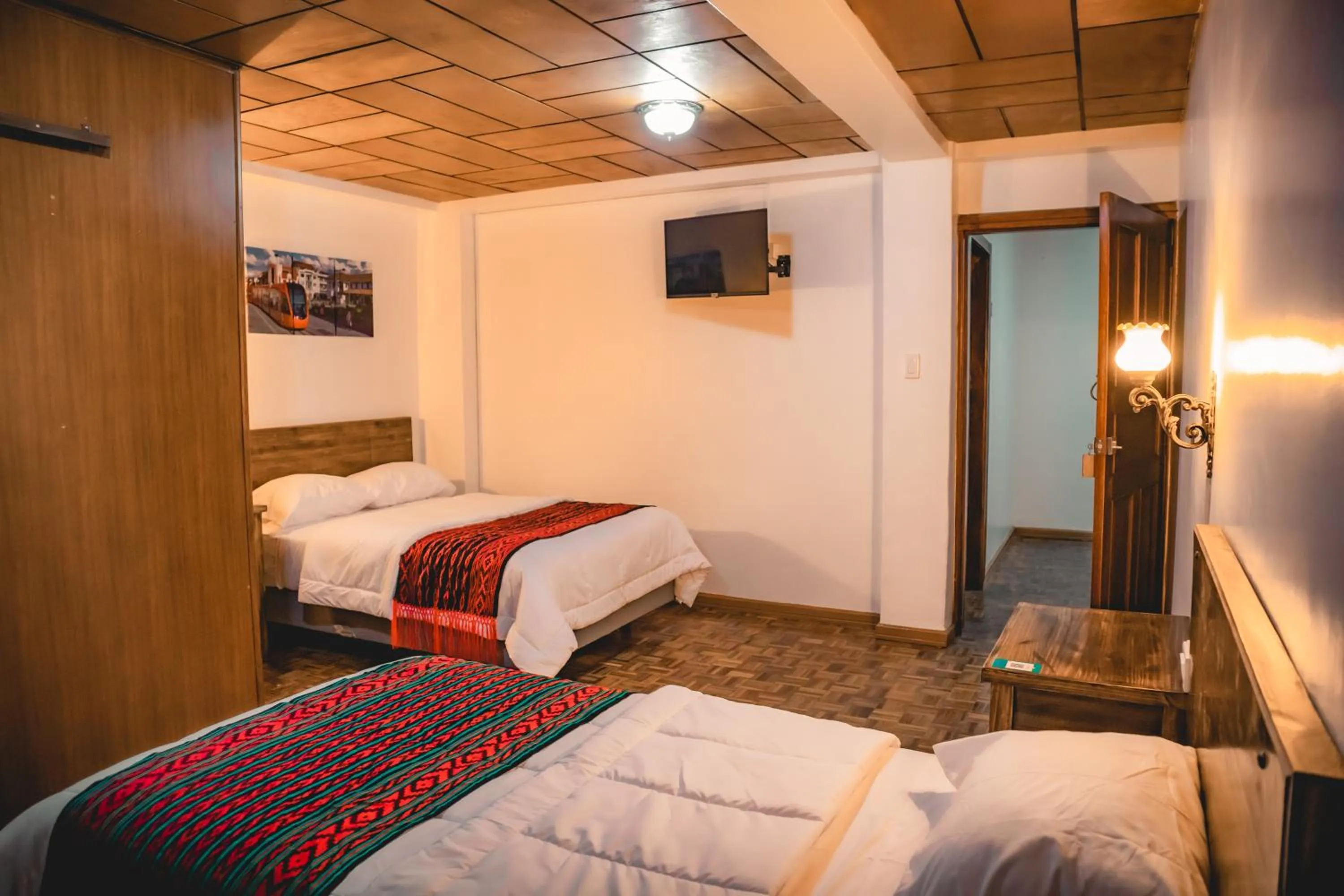 Bed in Hotel El Morlaco