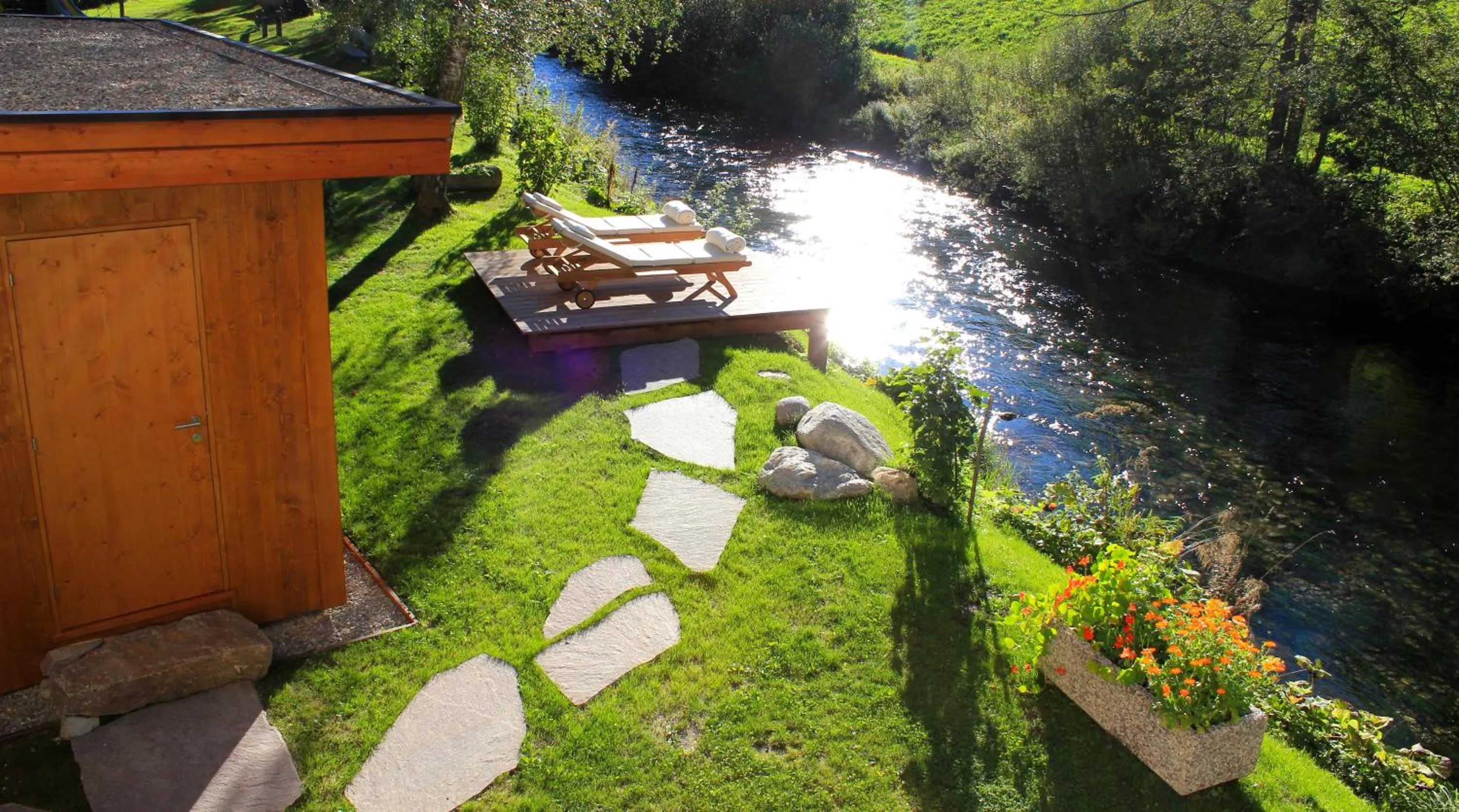 Garden in Guesthouse St Nikolaus