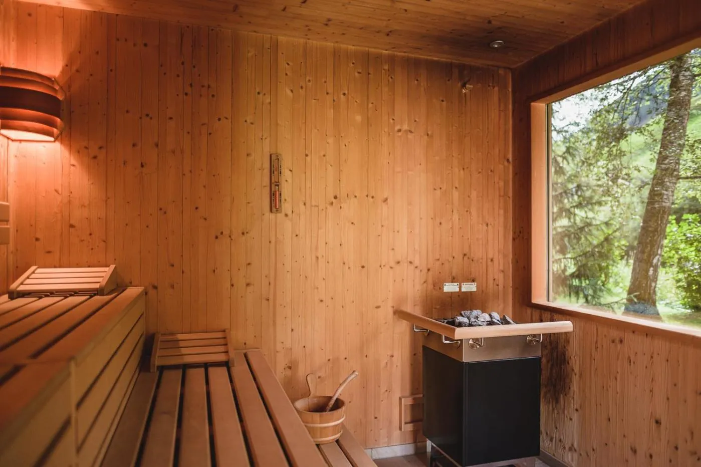 Sauna in Guesthouse St Nikolaus