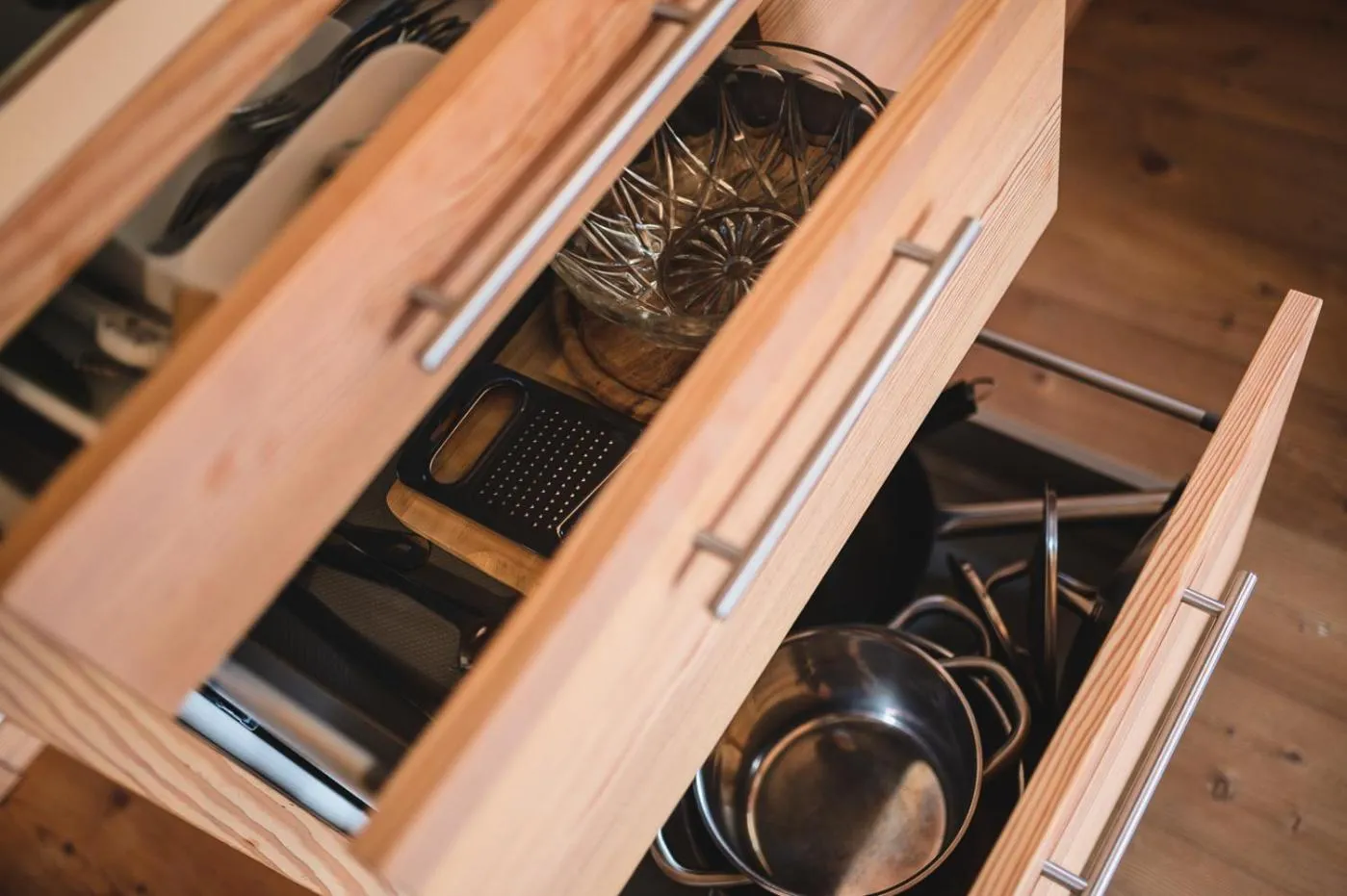 Kitchen or kitchenette in Guesthouse St Nikolaus