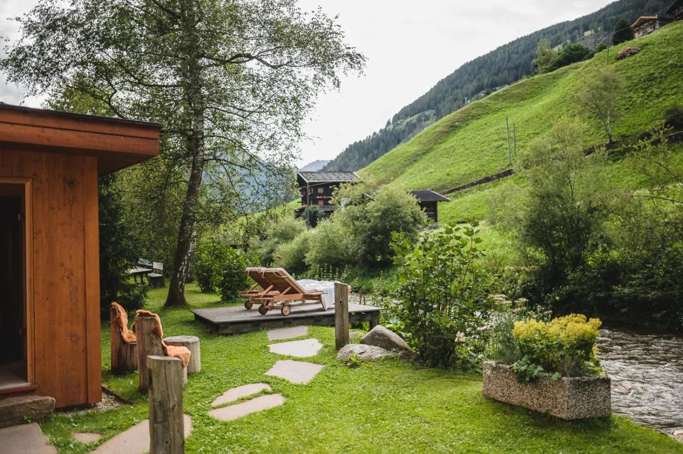 Garden in Guesthouse St Nikolaus