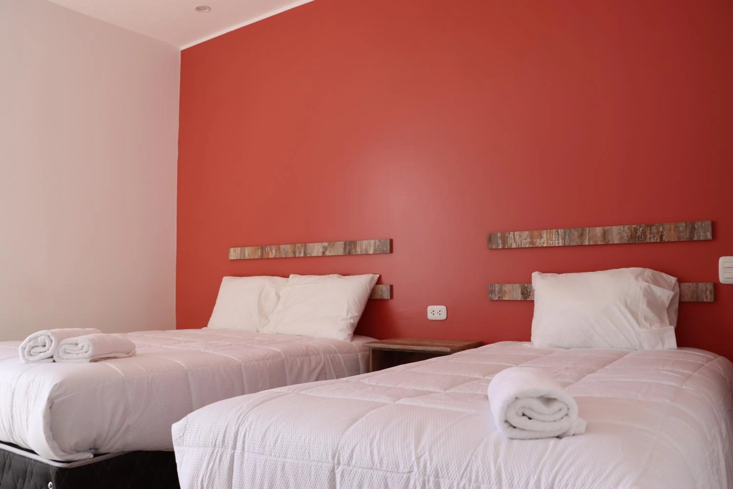 Bed in La Estancia Hotel Ica