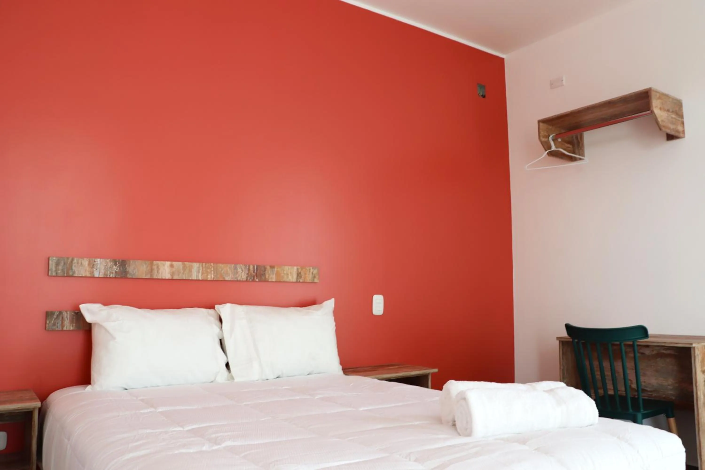 Bed in La Estancia Hotel Ica