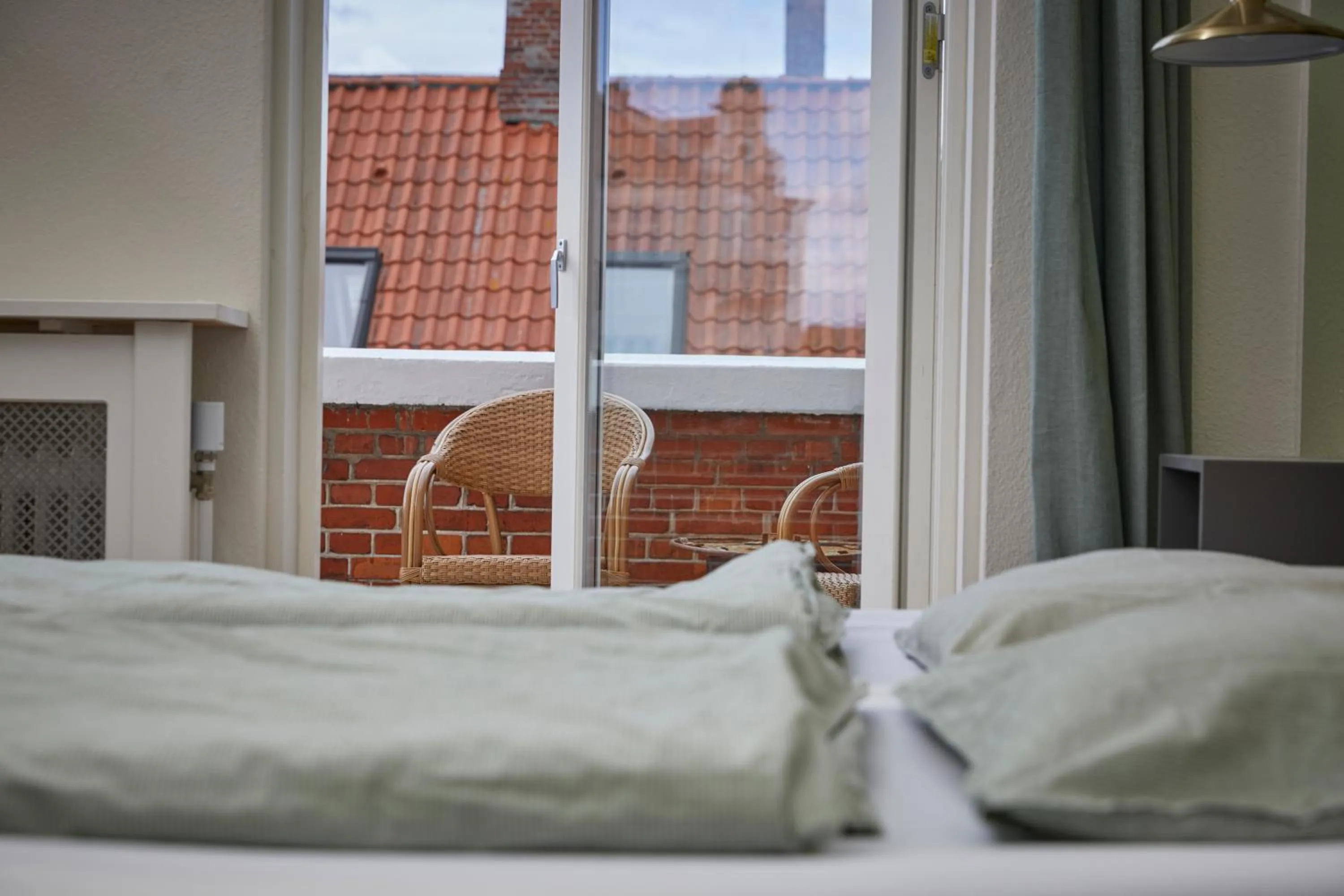 Bed in Hotel Villa Gulle