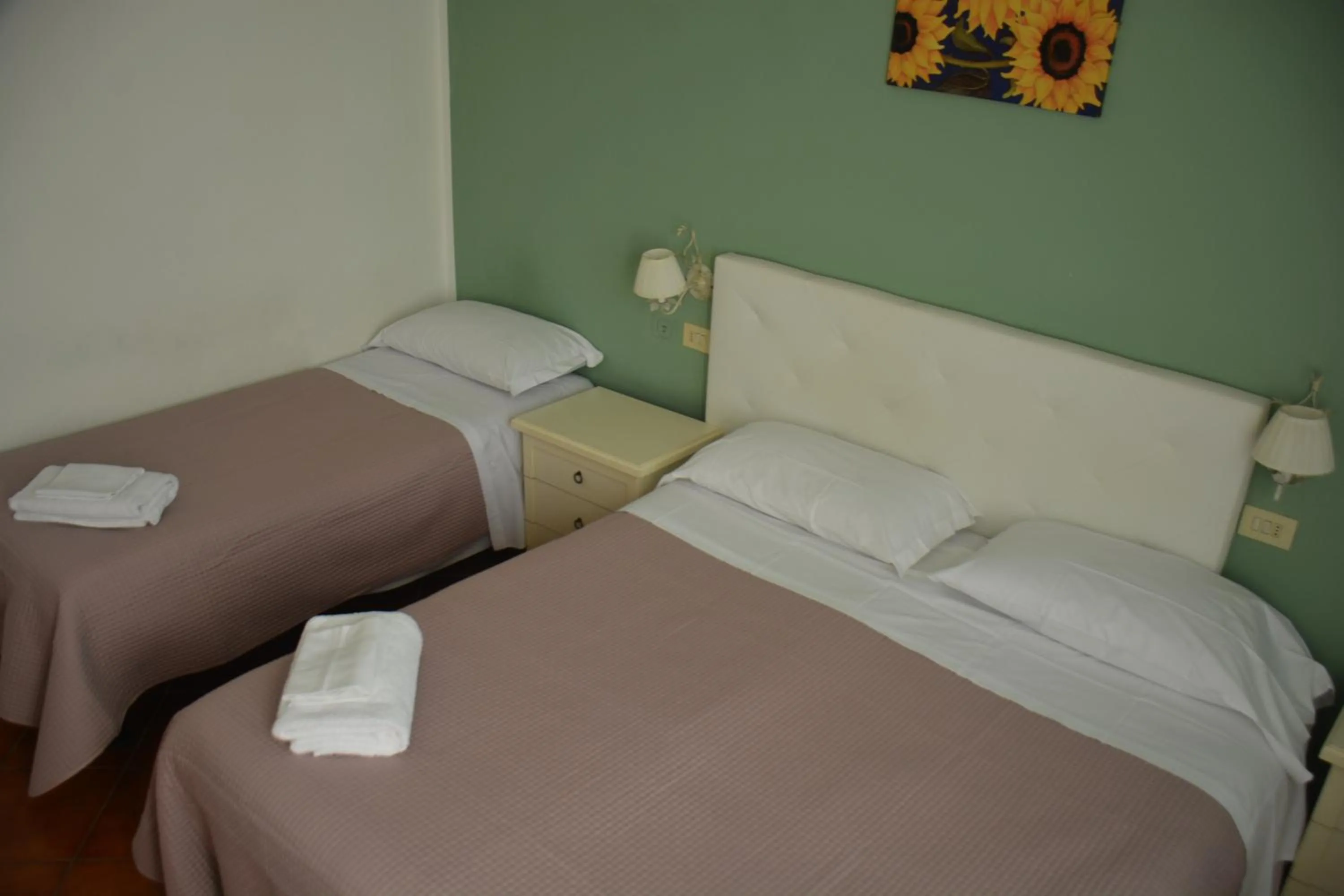 Bed in Hotel Cordova