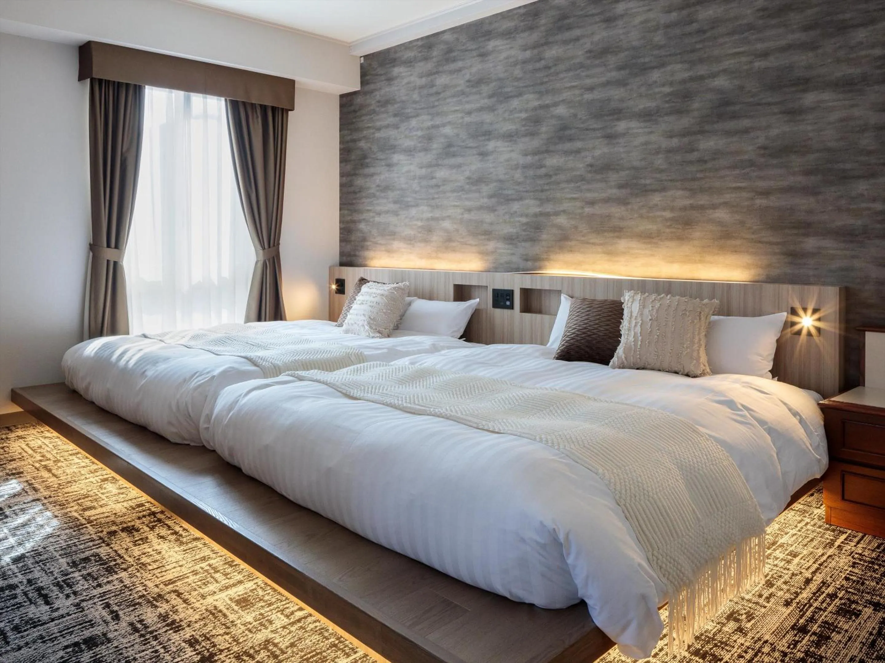 Bed in Gran Palette Hakodate