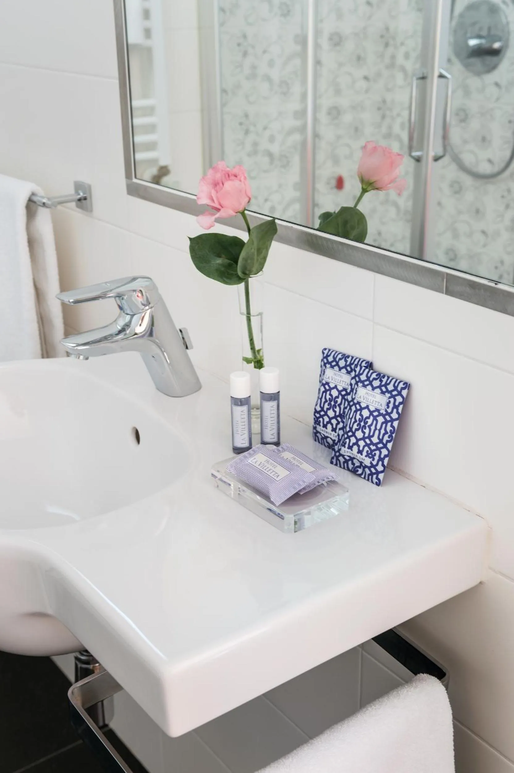 Bathroom in Hotel La Villetta