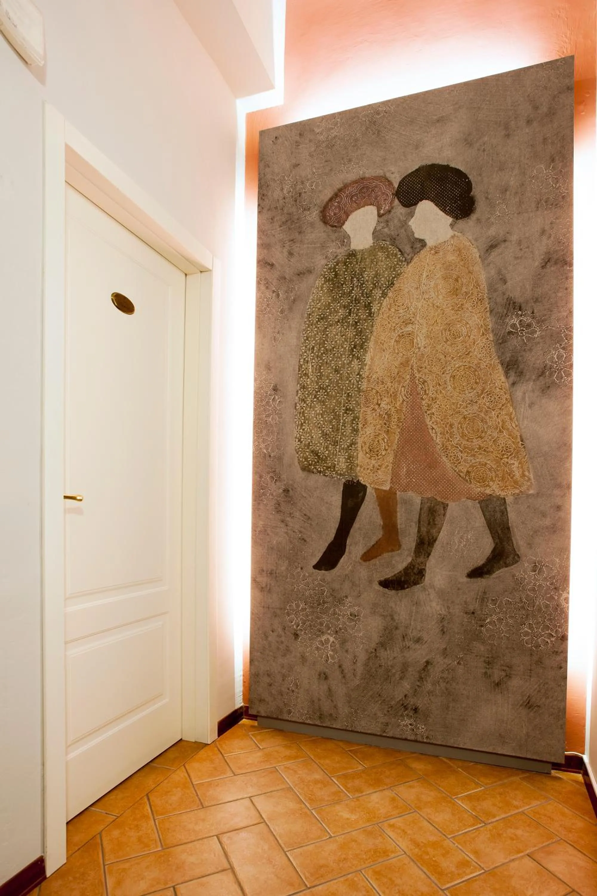 Decorative detail in B&B Home in Florence