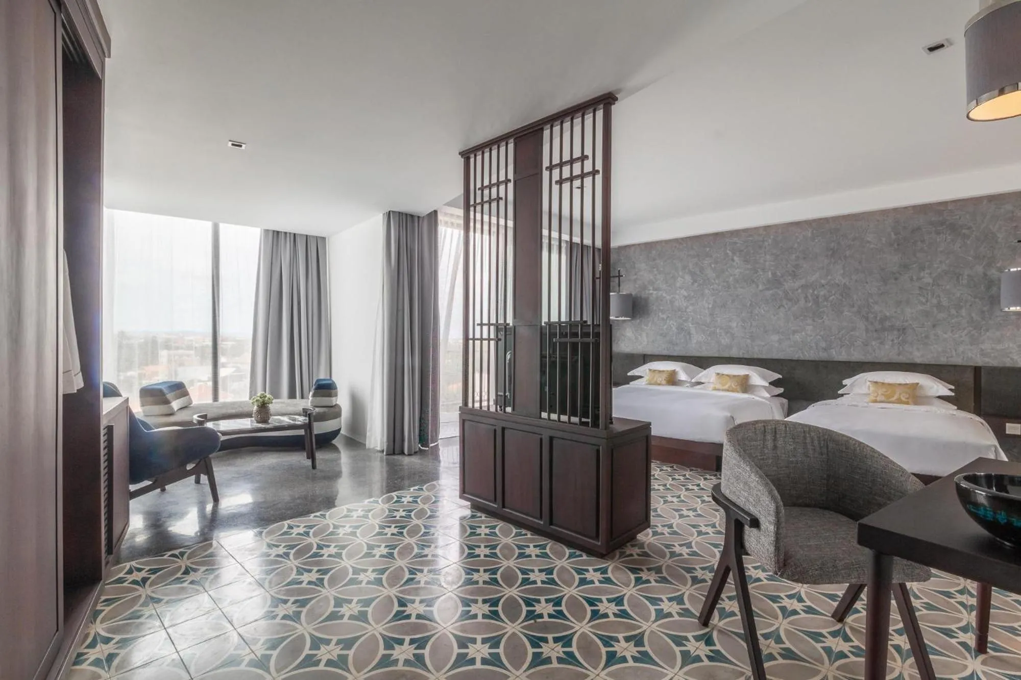 Photo of the whole room, Bed in Hotel Vellita Siem reap