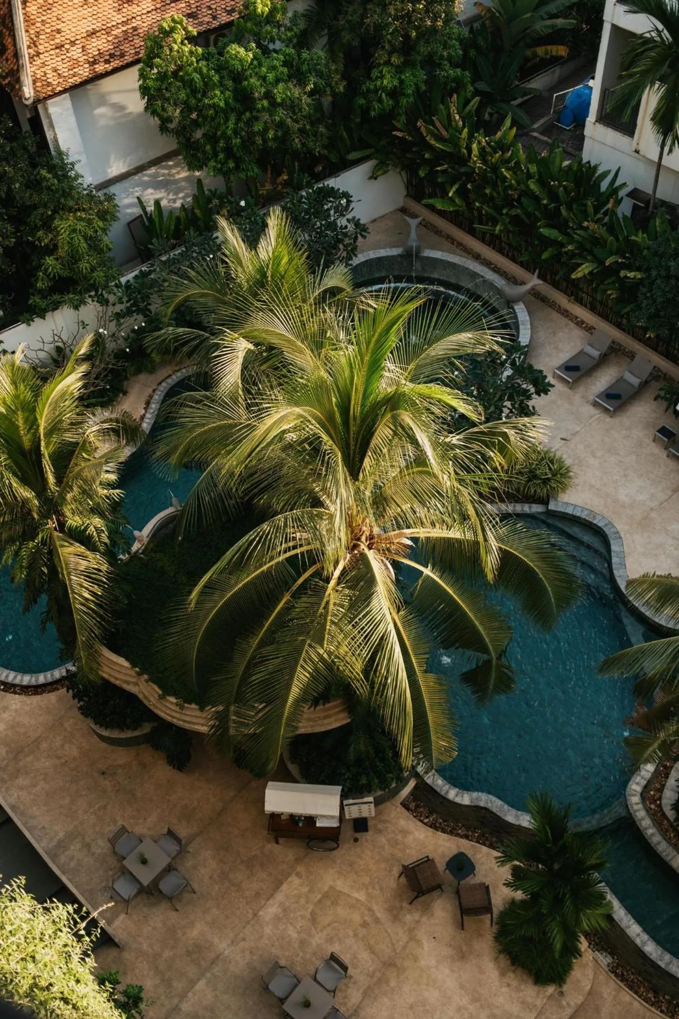 Garden in Hotel Vellita Siem reap