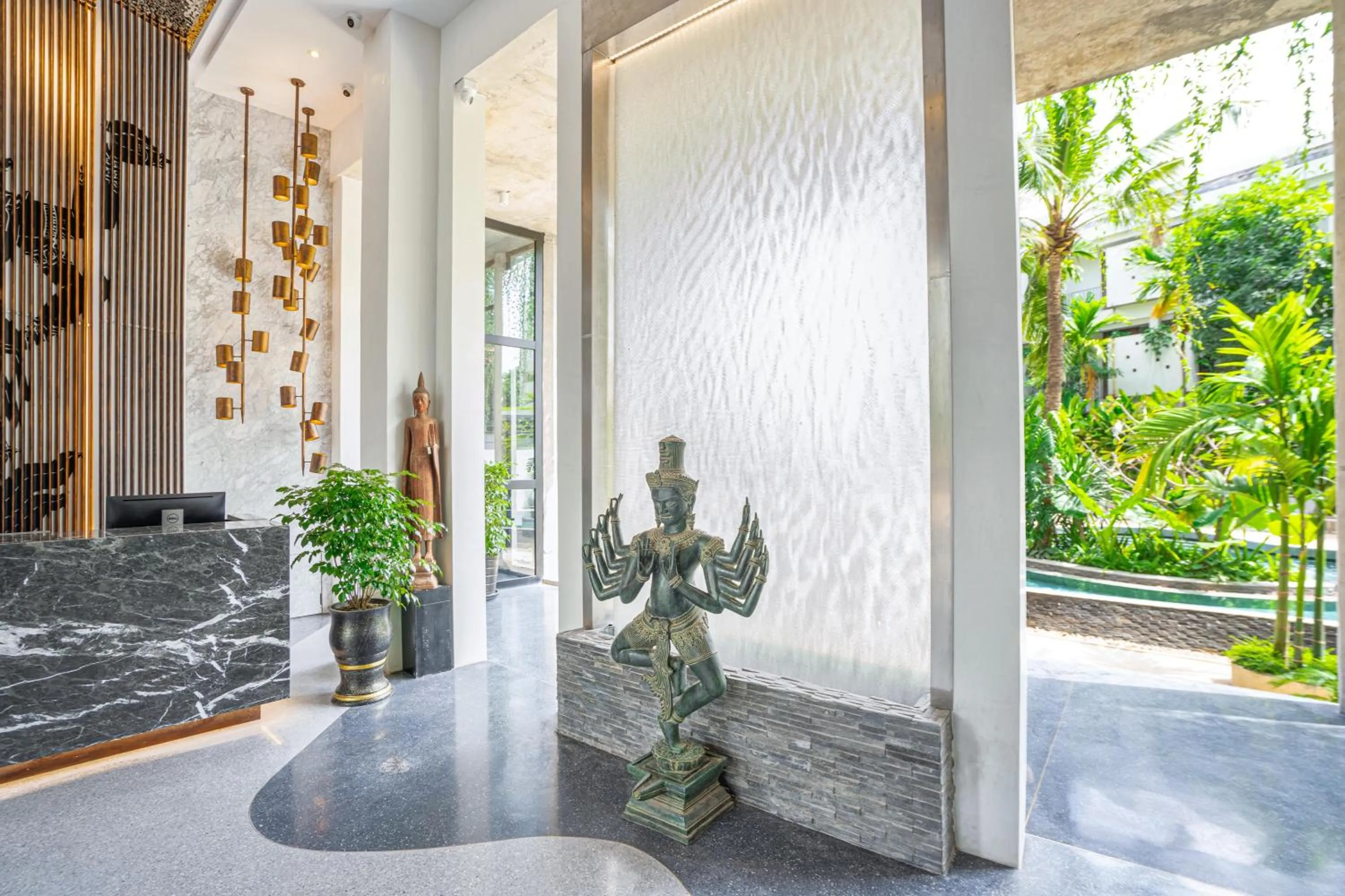 Lobby or reception in Hotel Vellita Siem reap