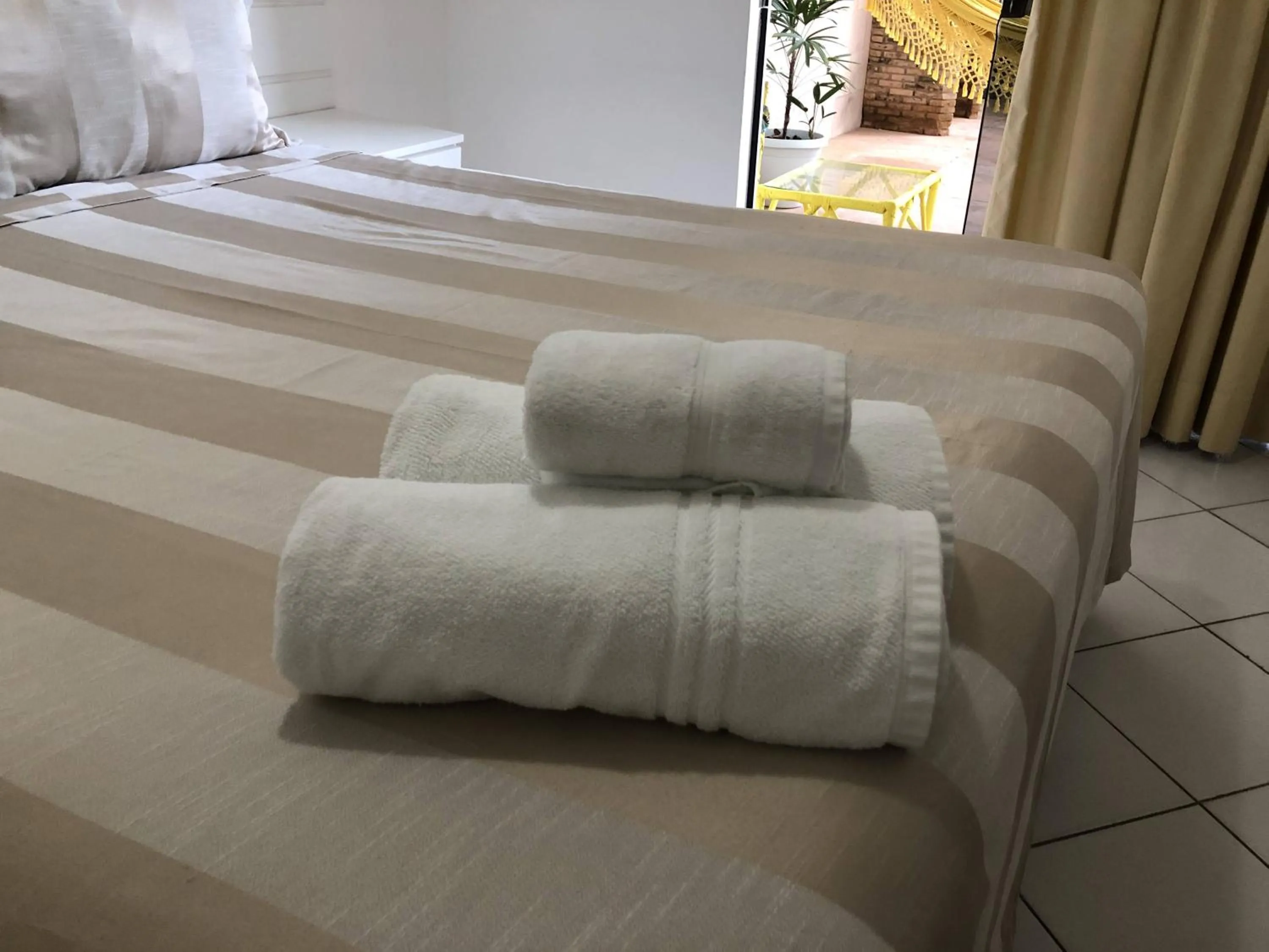 Bed in Villa Domenico