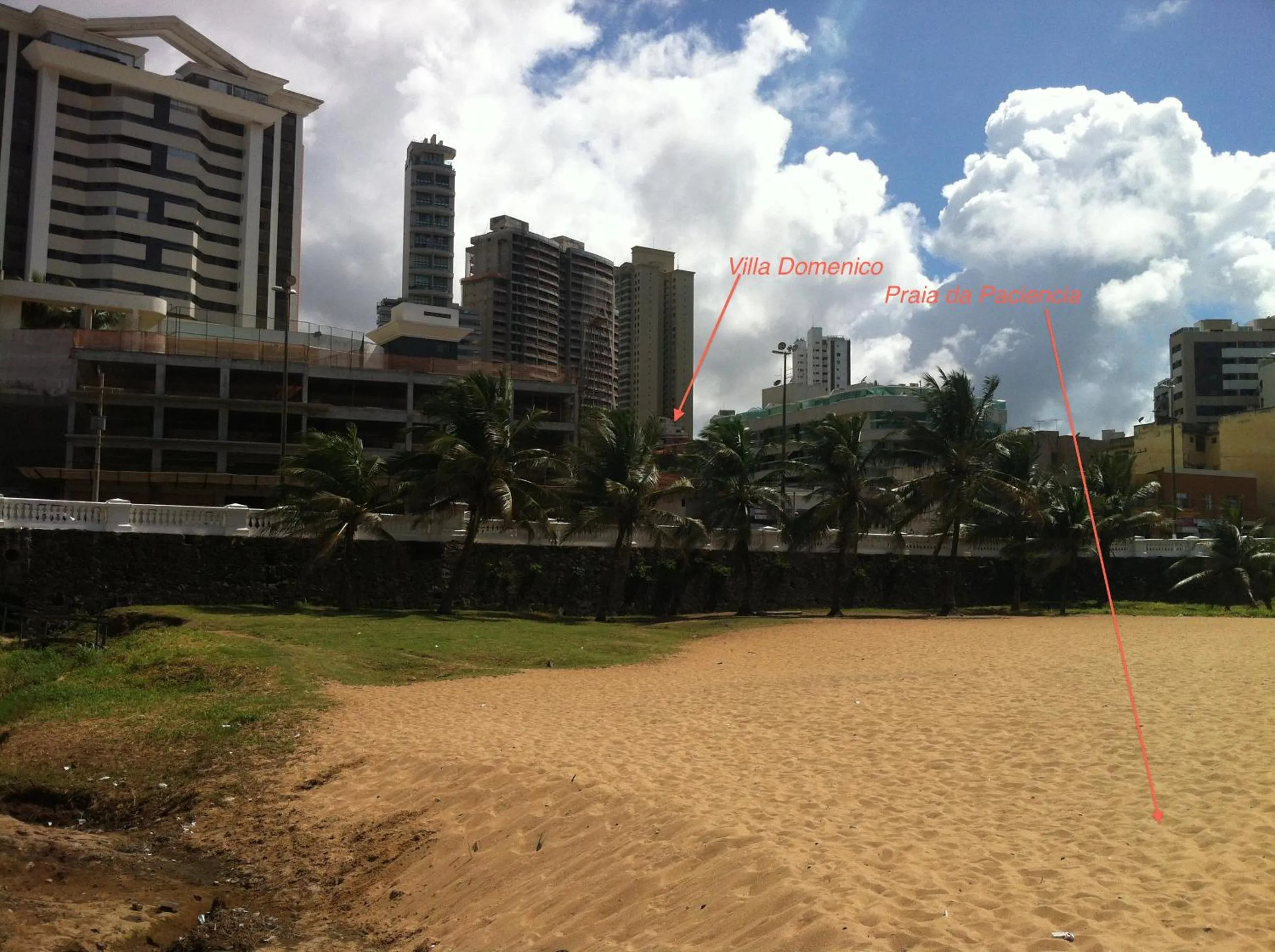 Beach in Villa Domenico