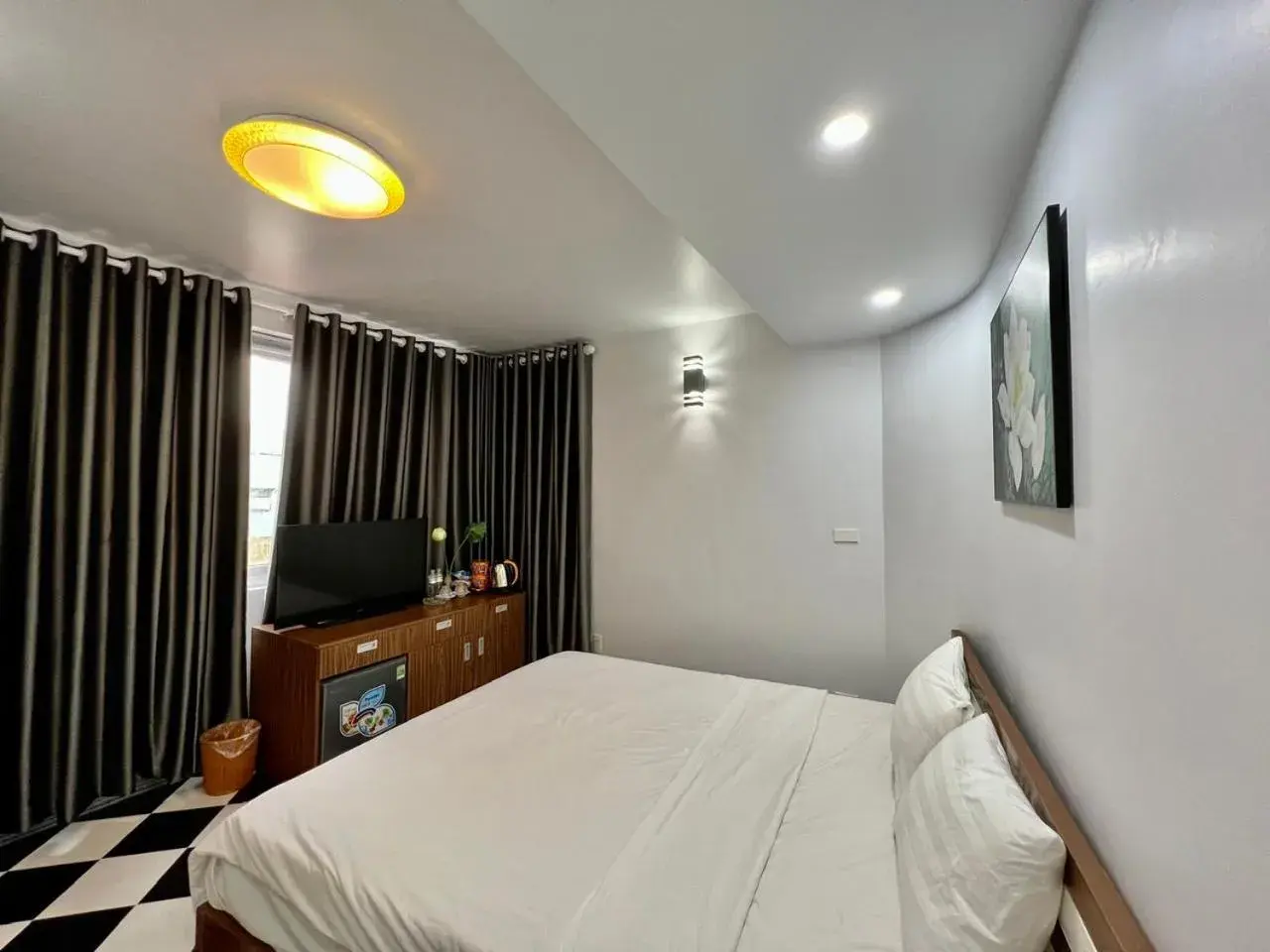 Bed in Sen Hotel My Dinh Song Da 미딩 Bed in Sen Hotel My Dinh Song Da 미딩