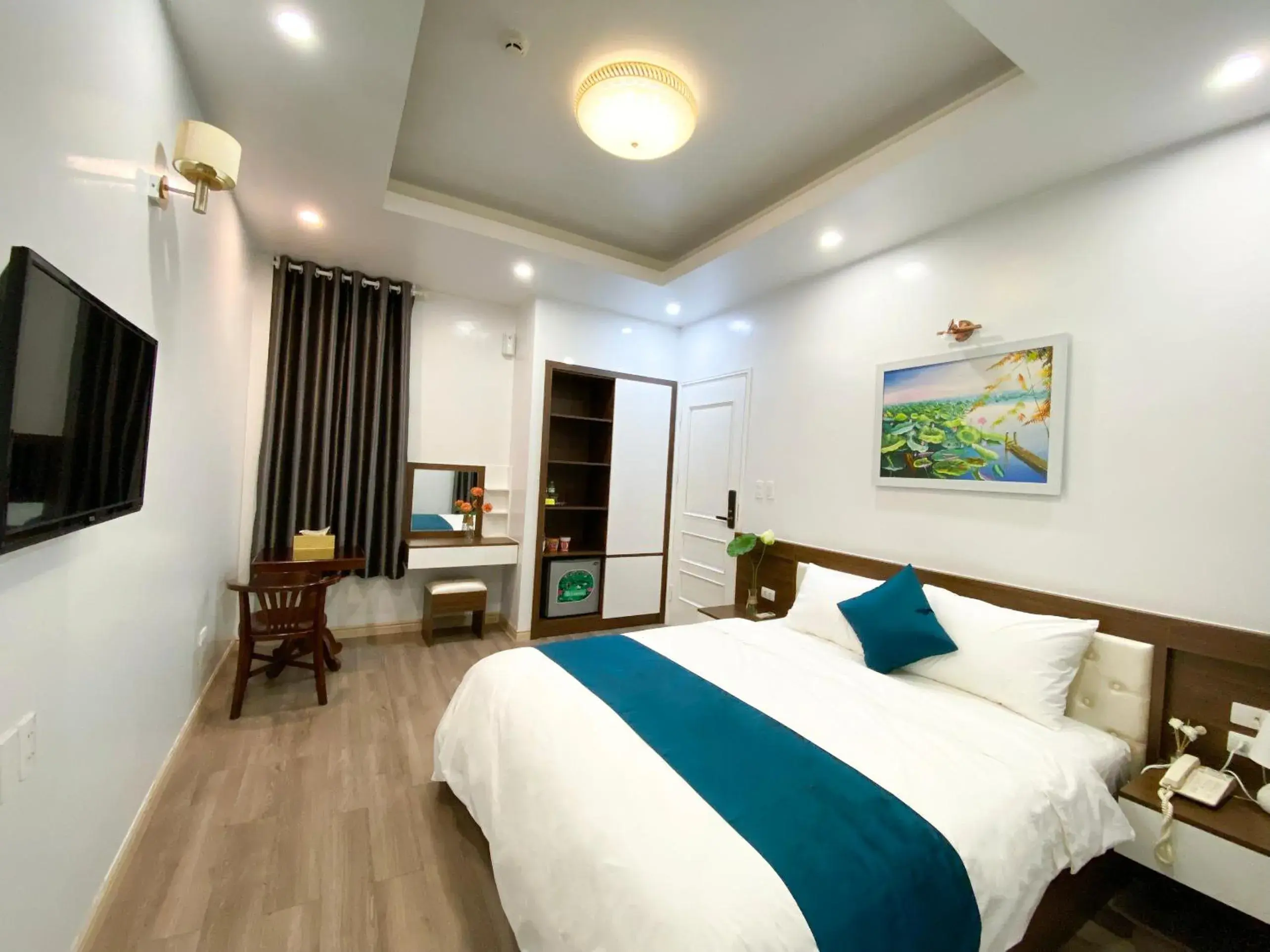 Photo of the whole room, Bed in Sen Hotel My Dinh Song Da 미딩 Photo of the whole room, Bed in Sen Hotel My Dinh Song Da 미딩