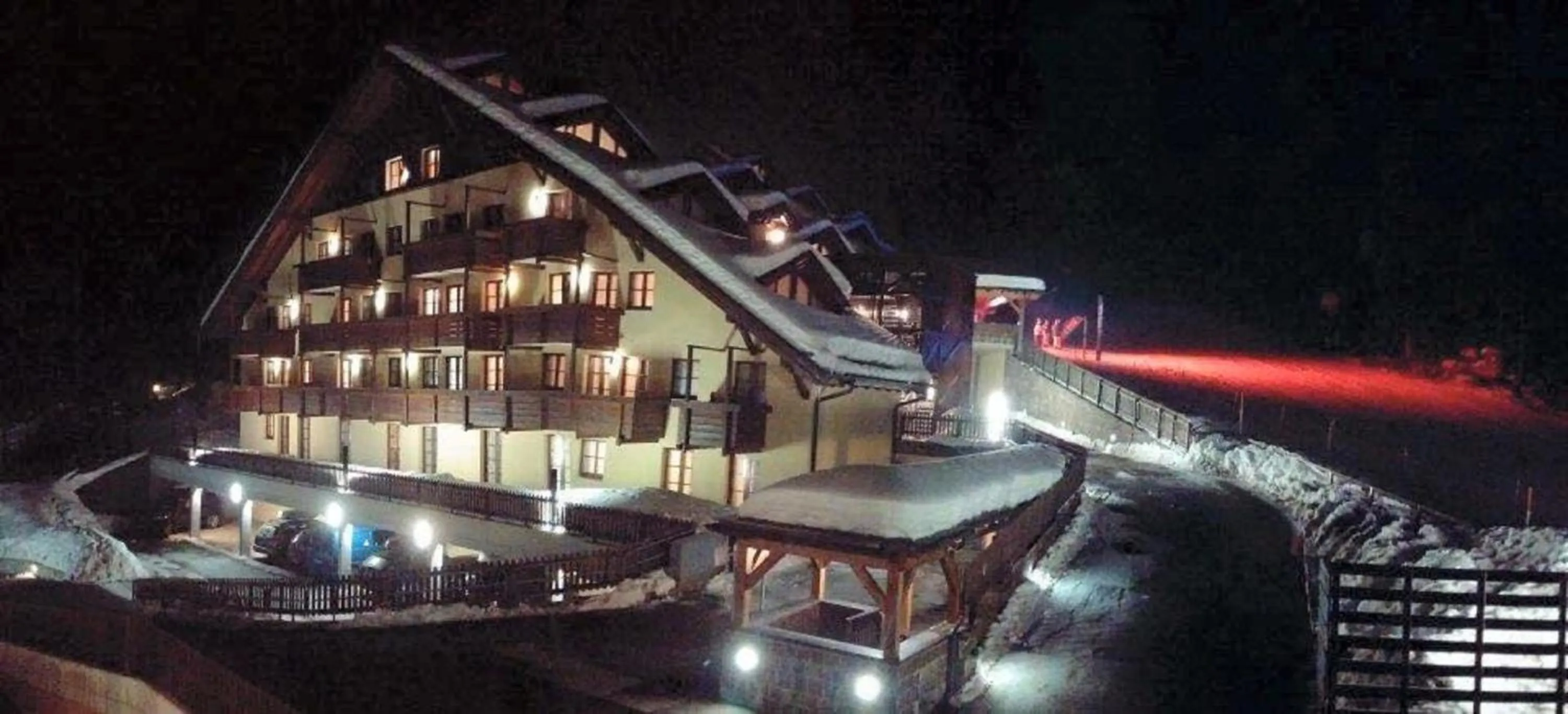 Facade/entrance in Nevesole Folgarida Resort Aparthotel