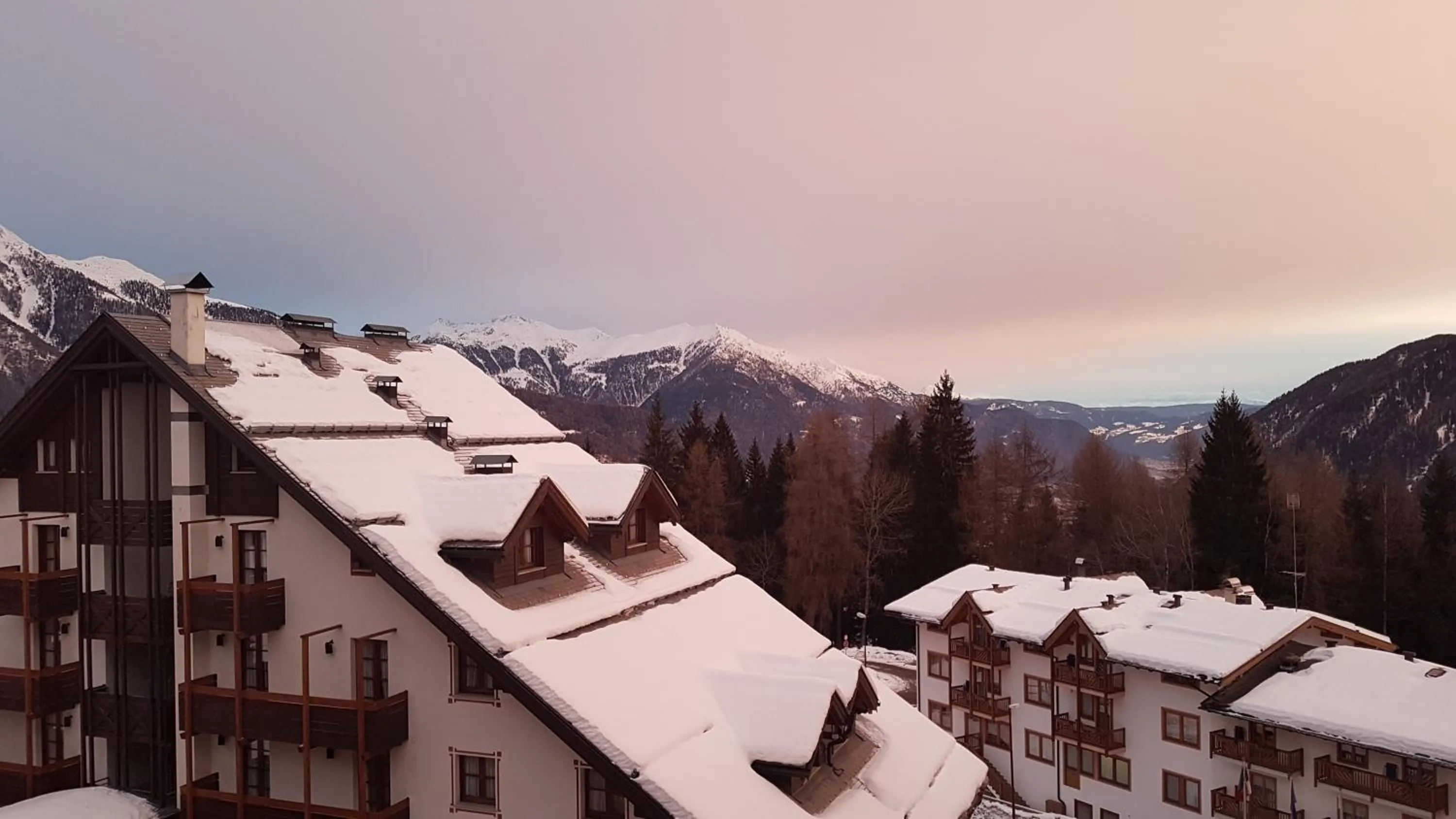 Bird's eye view in Nevesole Folgarida Resort Aparthotel