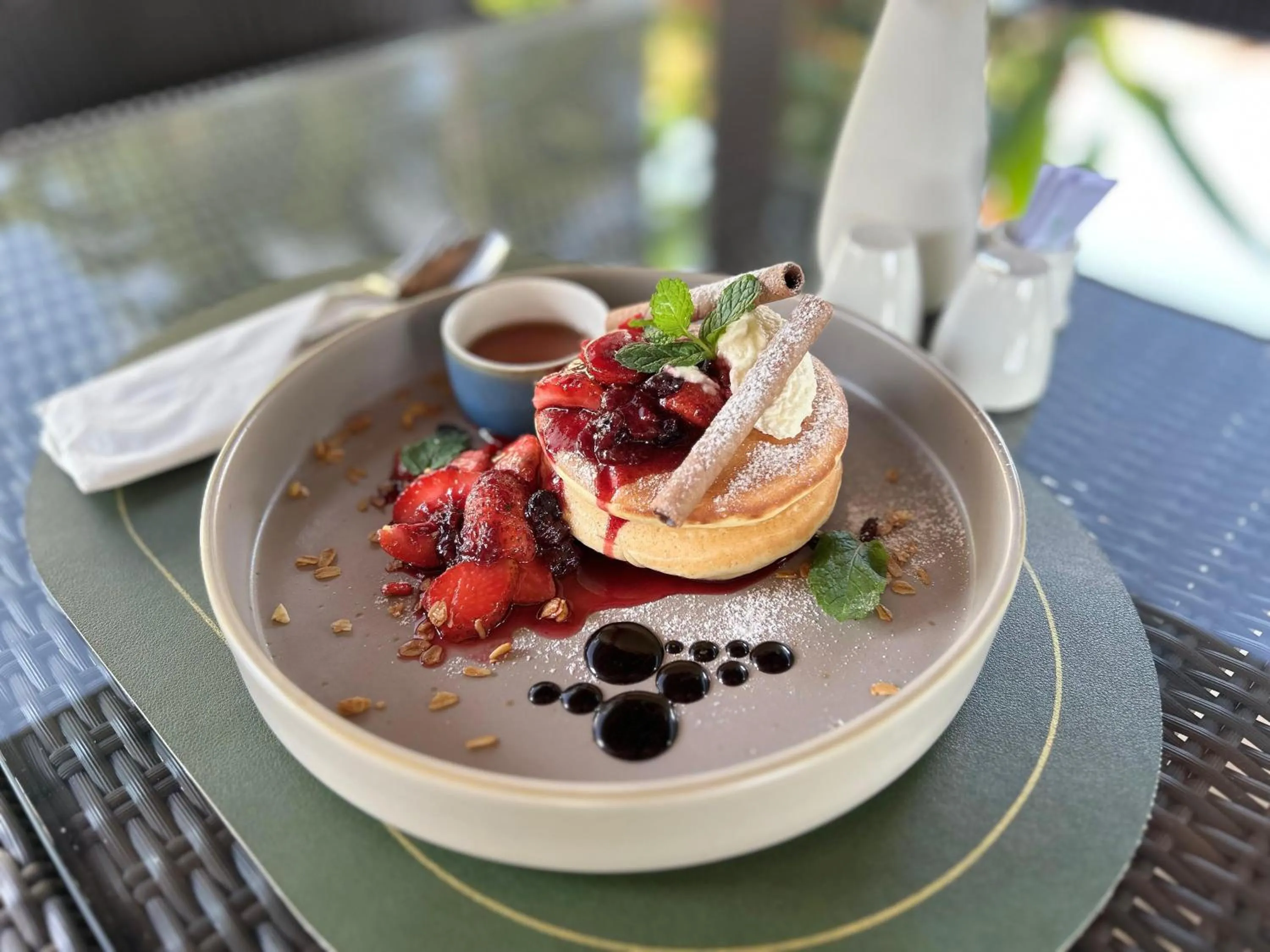 Food close-up in The Valerian Villa Ubud