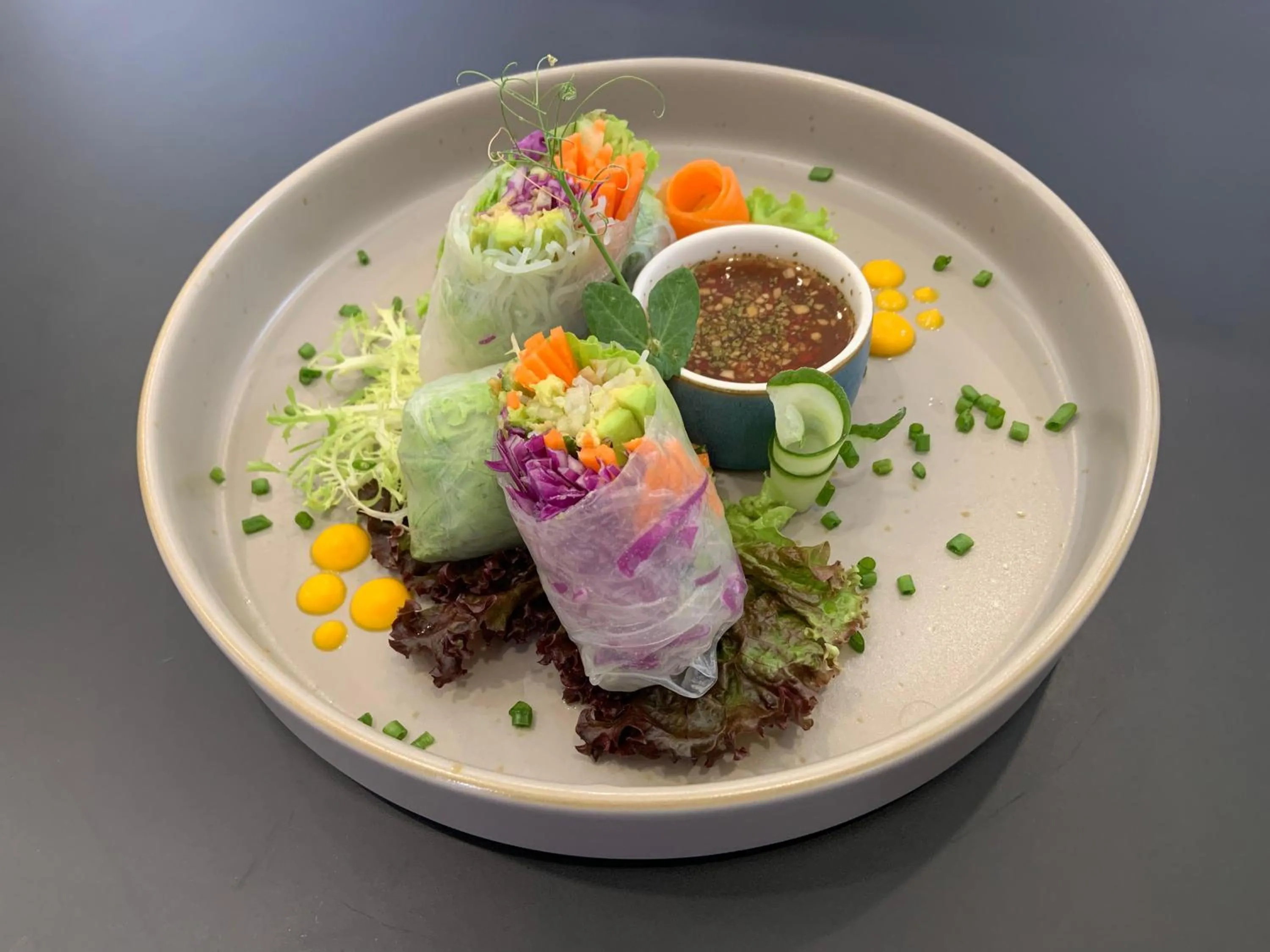 Food close-up in The Valerian Villa Ubud