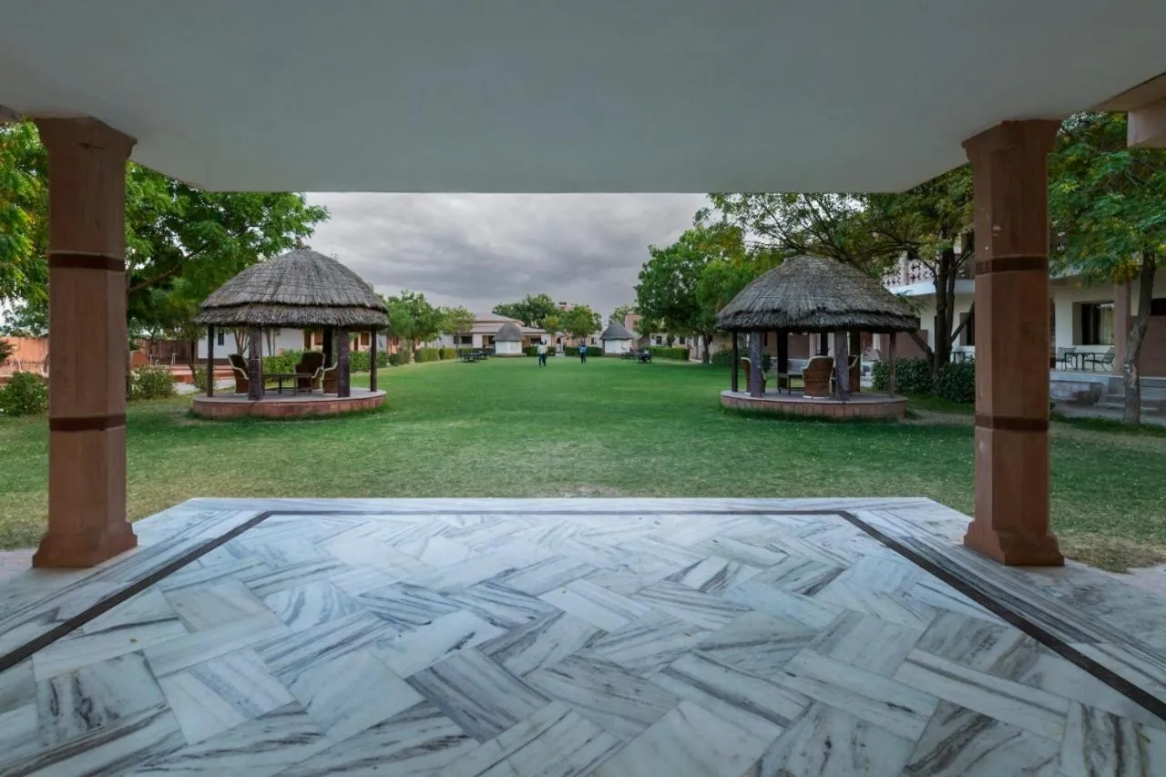 Garden view in Kurja Resort