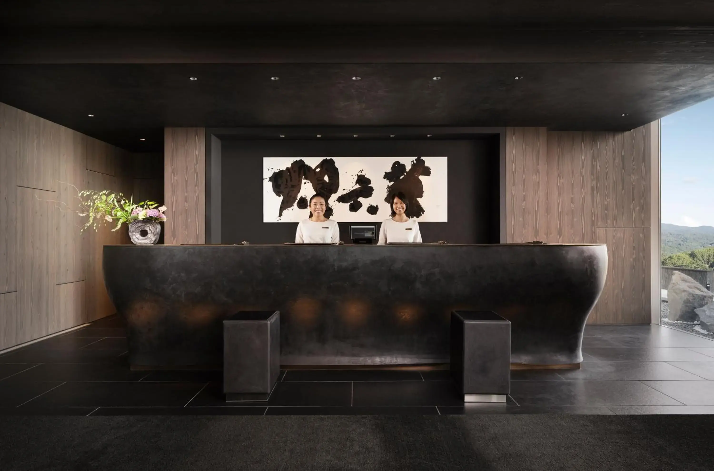 Lobby or reception in Setsu Niseko Lobby or reception in Setsu Niseko