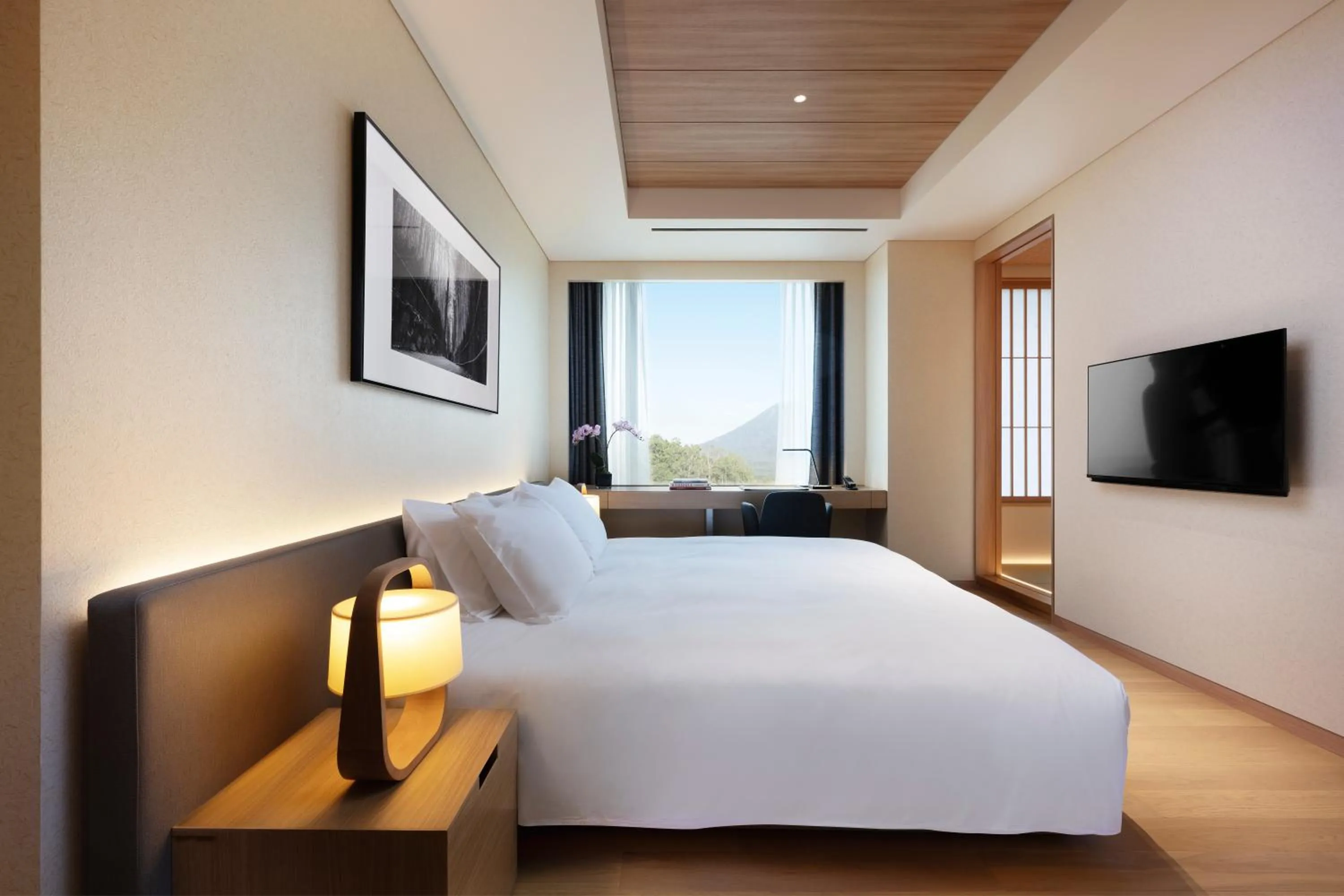 Bedroom, Bed in Setsu Niseko