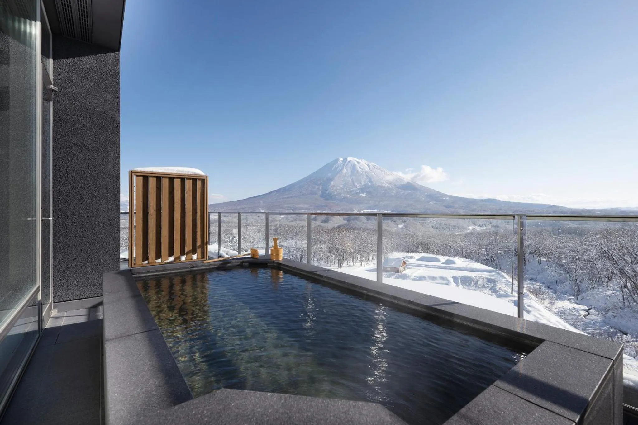 Open Air Bath in Setsu Niseko